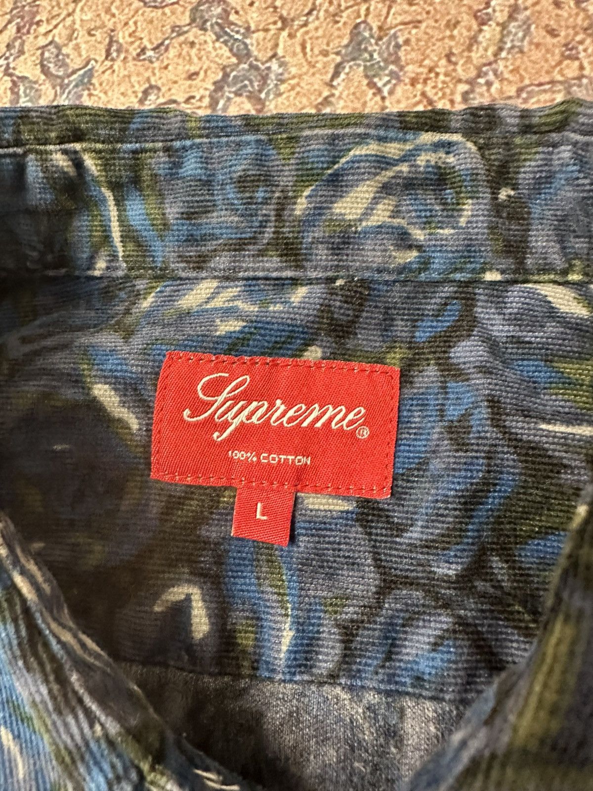 Supreme Supreme Velvet shirt Size US L / EU 52-54 / 3 - 4 Thumbnail