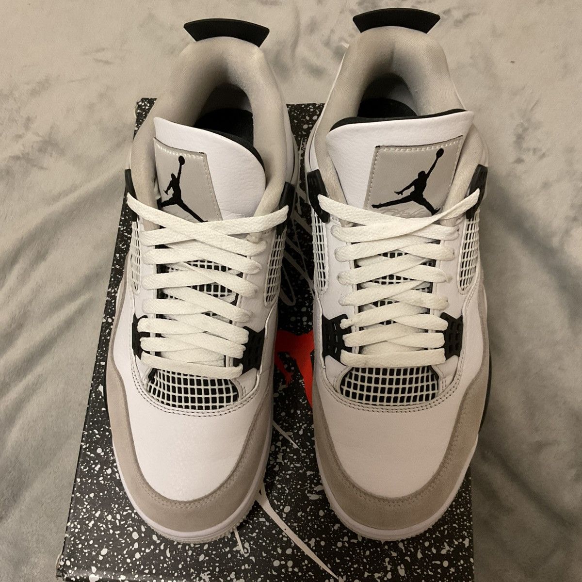 Jordan Brand × Nike Air Jordan 4 Retro Military Black size 10 Size US 10 / EU 43 - 6 Thumbnail