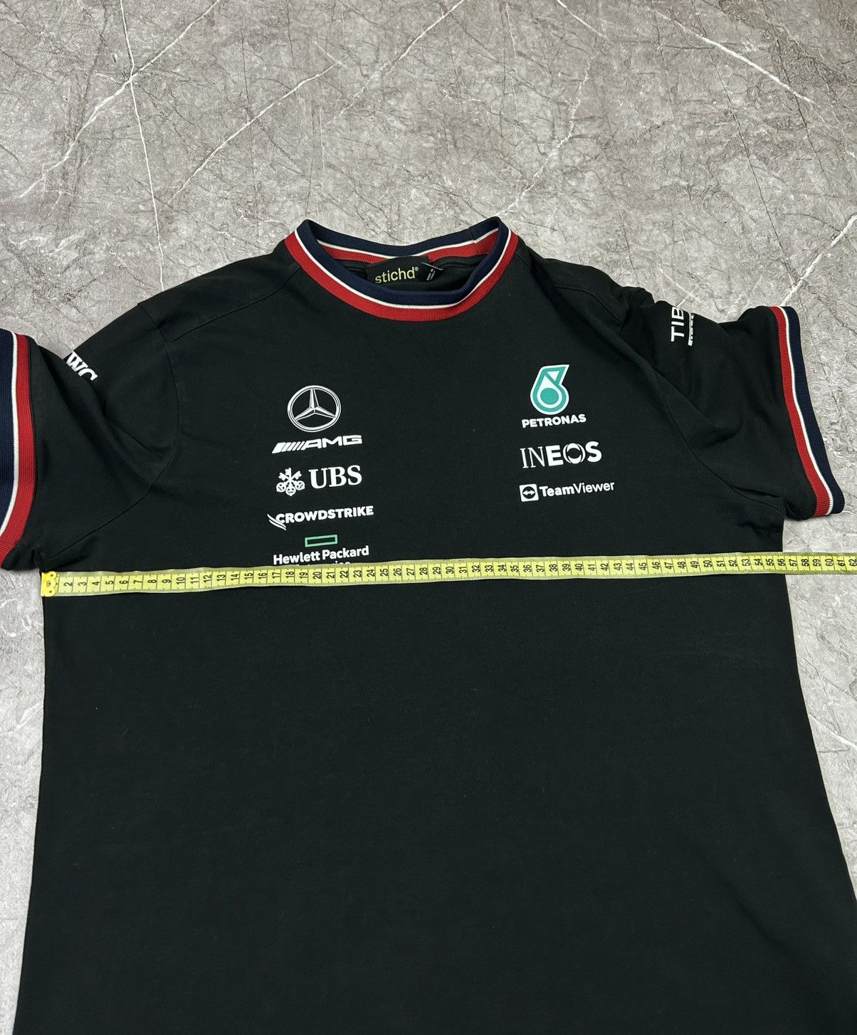 Mercedes-Benz Mercedes Benz Racing T-Shirt Size US XL / EU 56 / 4 - 12 Thumbnail