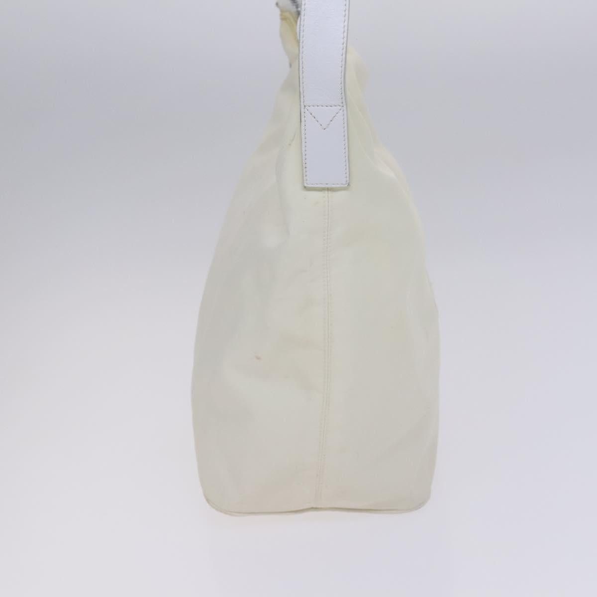Fendi FENDI Shoulder Bag Nylon Leather Beige White Silver Size ONE SIZE - 5 Thumbnail