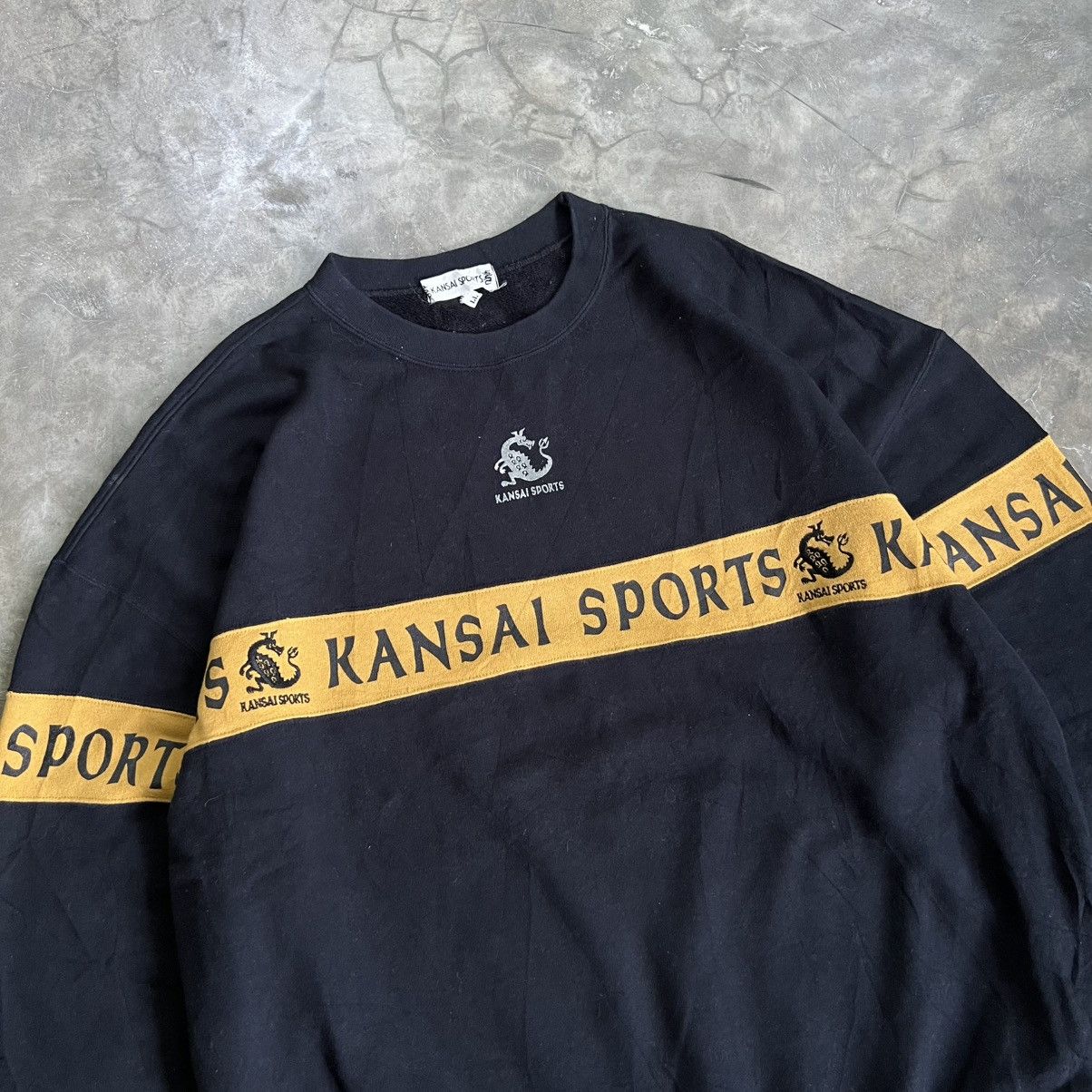 Kansai Yamamoto 1990’s Kansai Sport Dragon Crewneck Size US XL / EU 56 / 4 - 2 Thumbnail