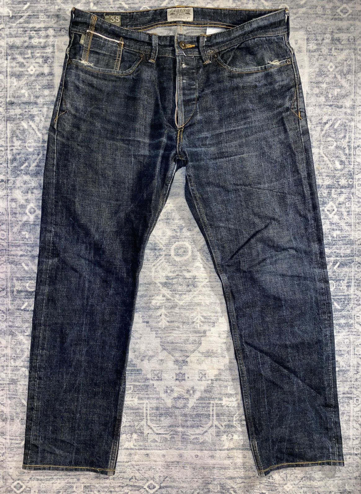 Timberland × Vintage Vinage Timberland Thompson Lake Jeans – 2000s Workwear Denim Size US 35 - 2 Thumbnail
