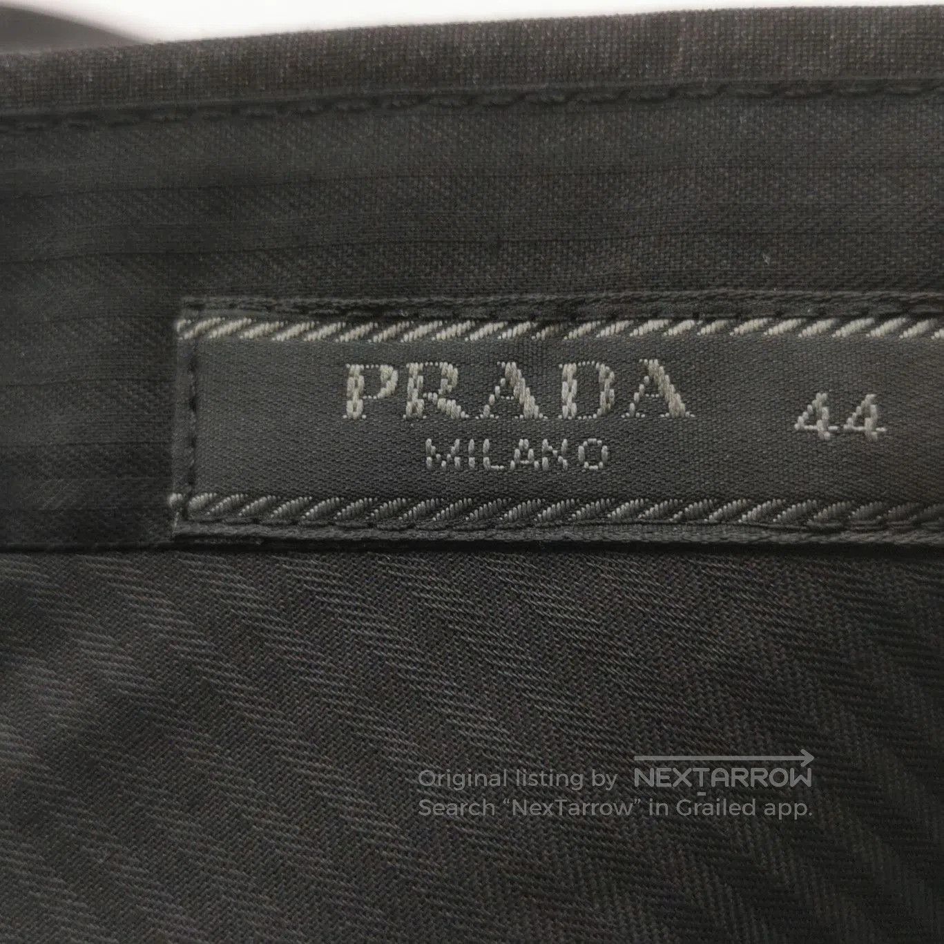 Prada Prada Black Wool Slim Fit Trousers 0089. Size 41" - 5 Thumbnail