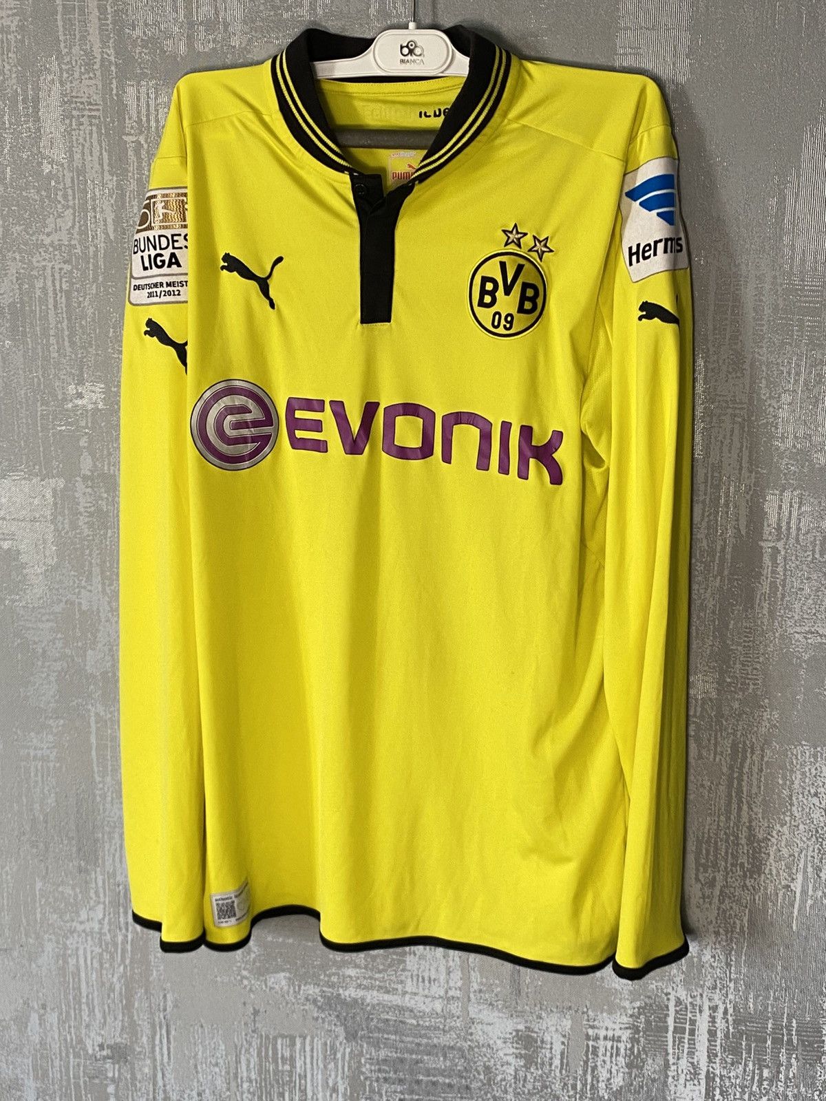 Puma × Vintage 2011/2012 Borussia Dortmund Puma Soccer Jersey 6 Bender Size US L / EU 52-54 / 3 - 1 Thumbnail