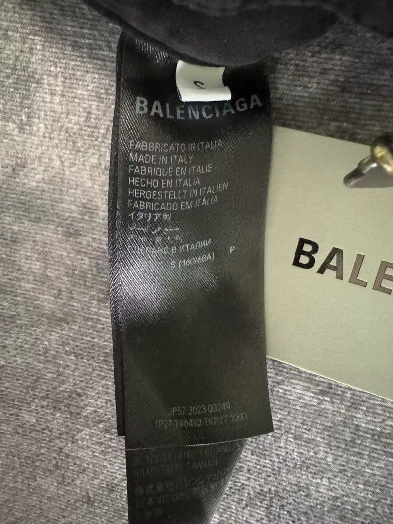 Balenciaga Balenciaga size S Work pants, splash ink to make old desig Size US 27 - 4 Thumbnail