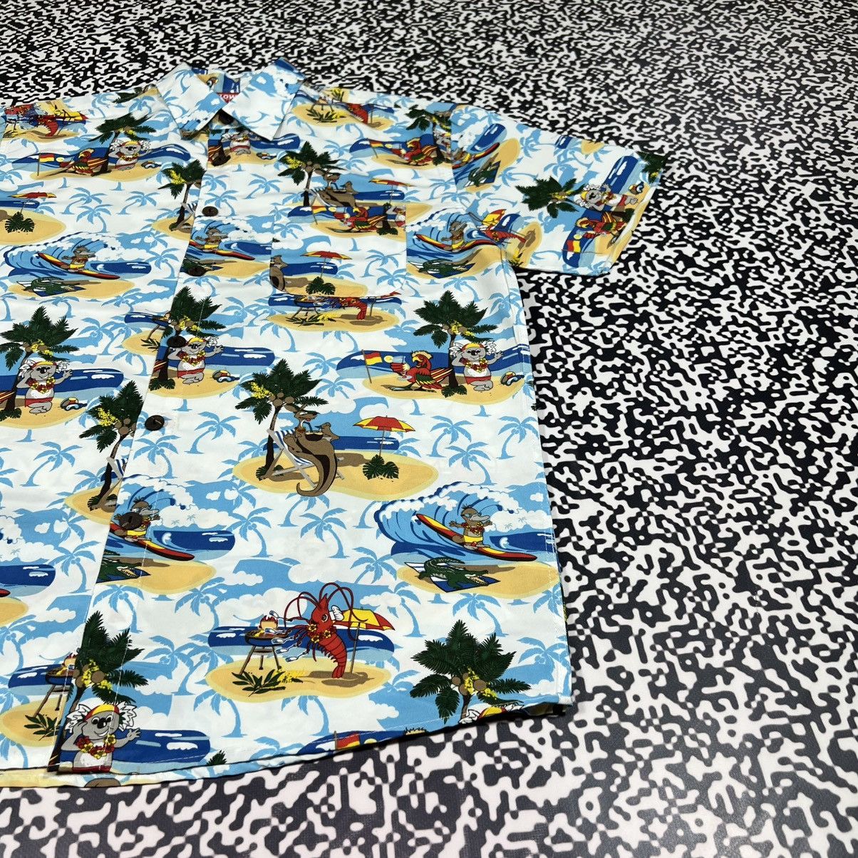 Vintage Vintage Y2K Lowes Australia Hawaiian Palm Surf Style Shirt Size US M / EU 48-50 / 2 - 11 Thumbnail