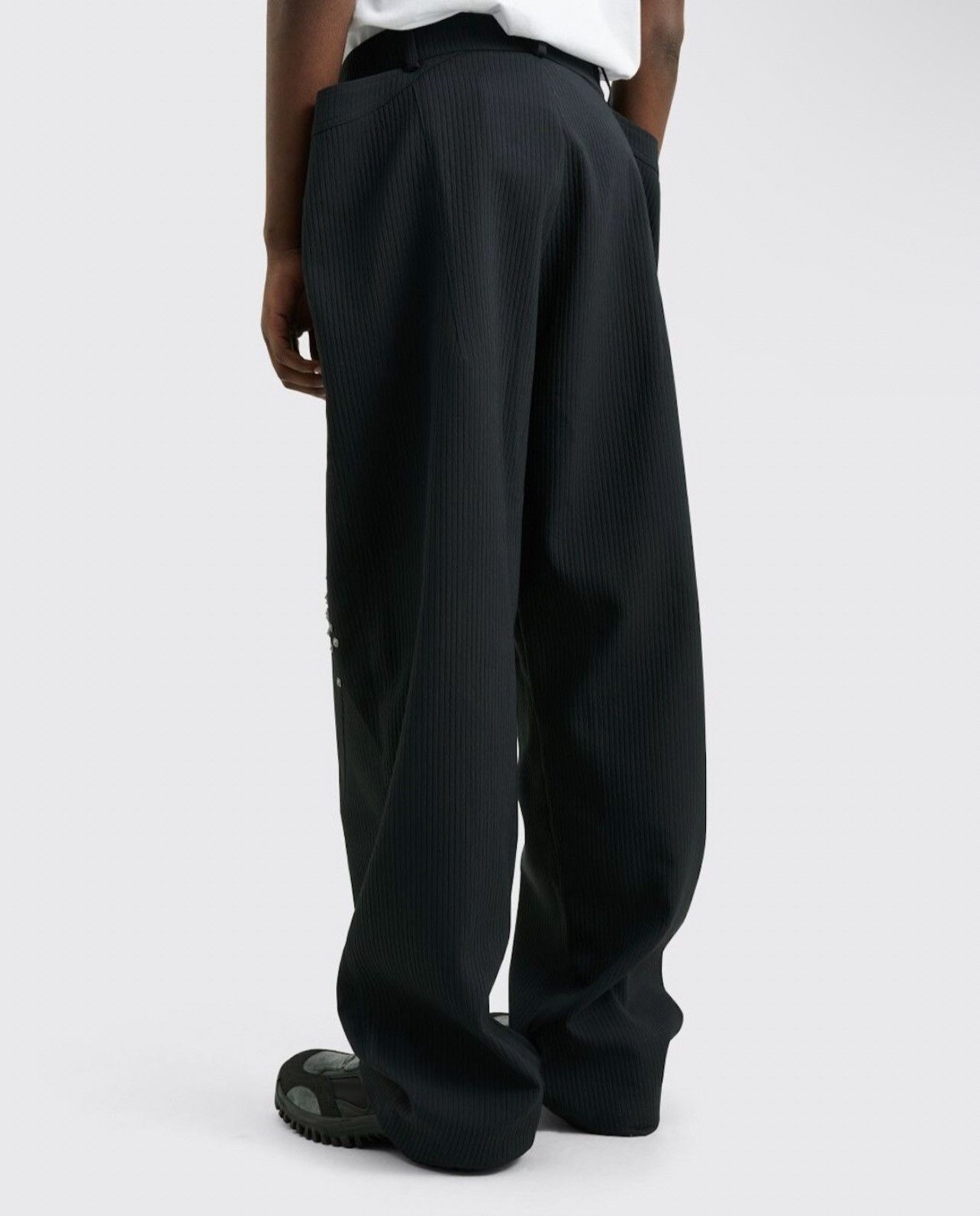 Kiko Kostadinov Kiki Kostadinov Anthras Wide Trousers Size US 34 / EU 50 - 2 Thumbnail