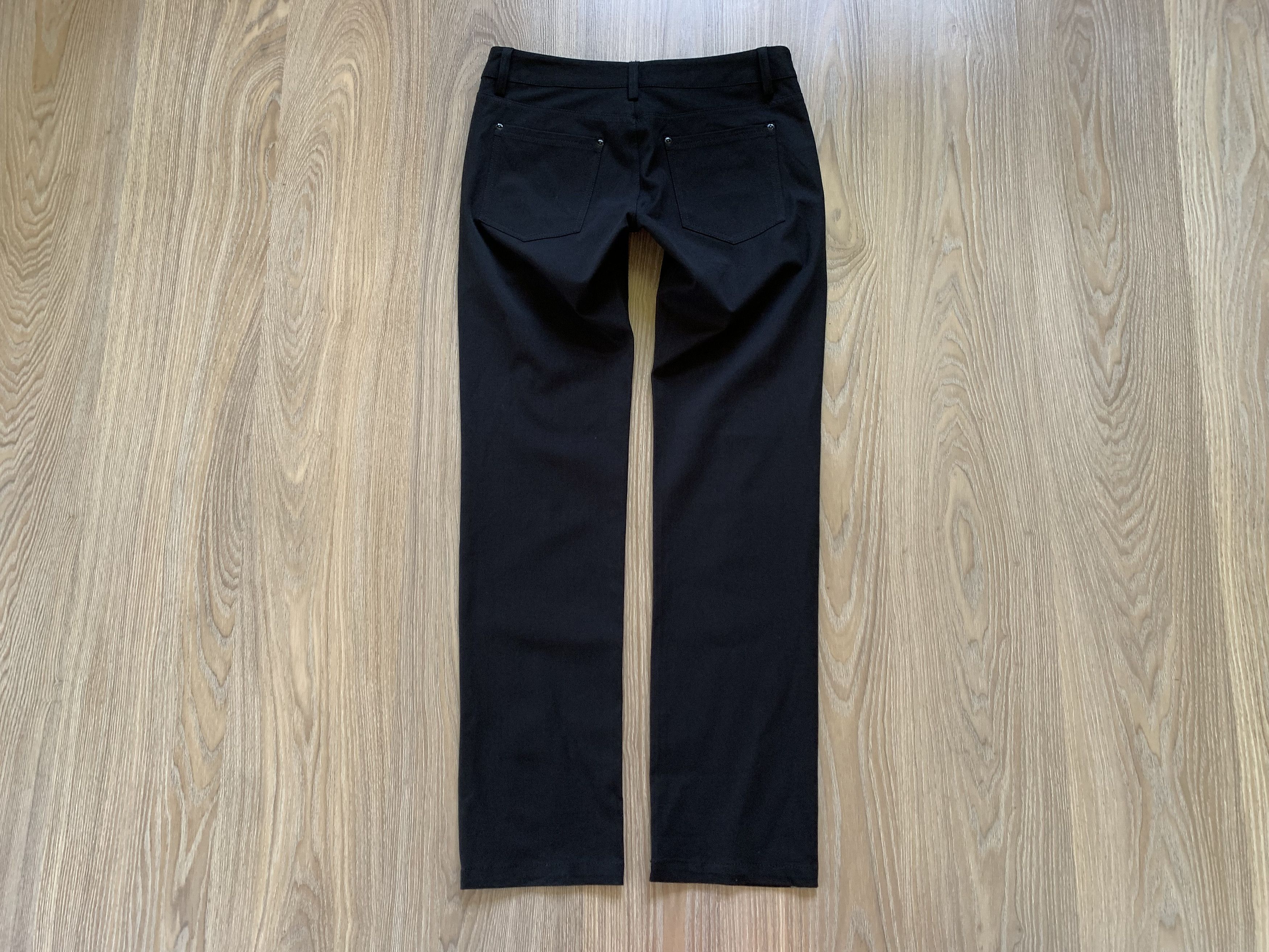 Other InWear Black Stretch Straight Leg Pants Size 30" / US 8 / IT 44 - 3 Thumbnail
