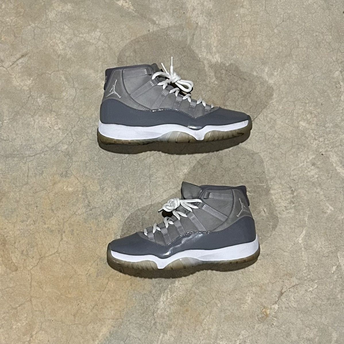 Jordan Brand × Nike Air Jordan 11 Retro Cool Grey 2021 US 9 Size US 9 / EU 42 - 2 Thumbnail