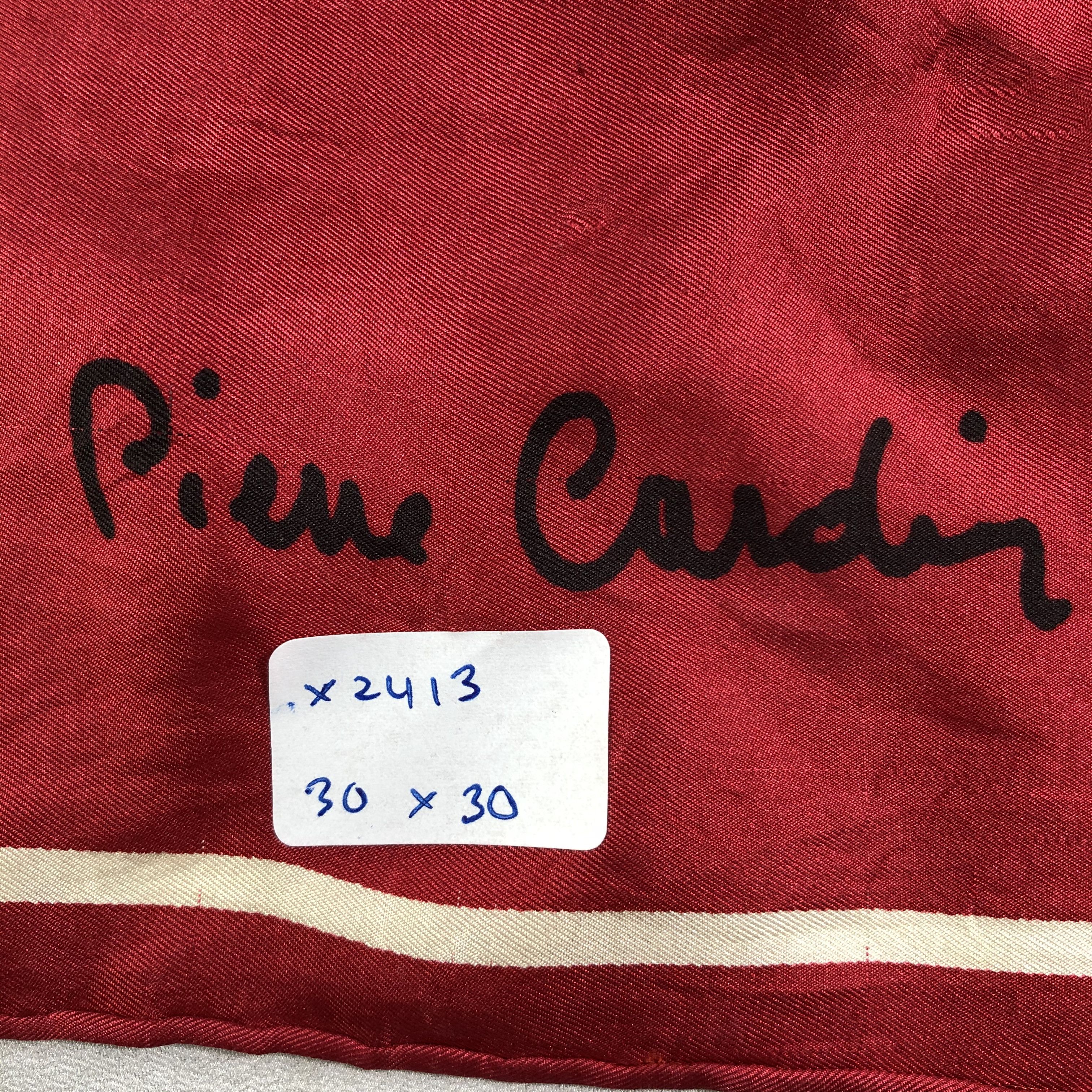 Pierre Cardin Vintage Pierre Cardin Silk Scarf Size ONE SIZE - 6 Thumbnail