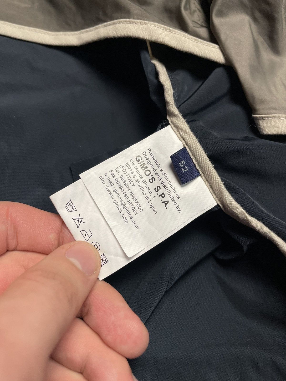 Gimo's GIMO’S Italian Luxury Nylon Jacket size 52 Size US L / EU 52-54 / 3 - 10 Thumbnail