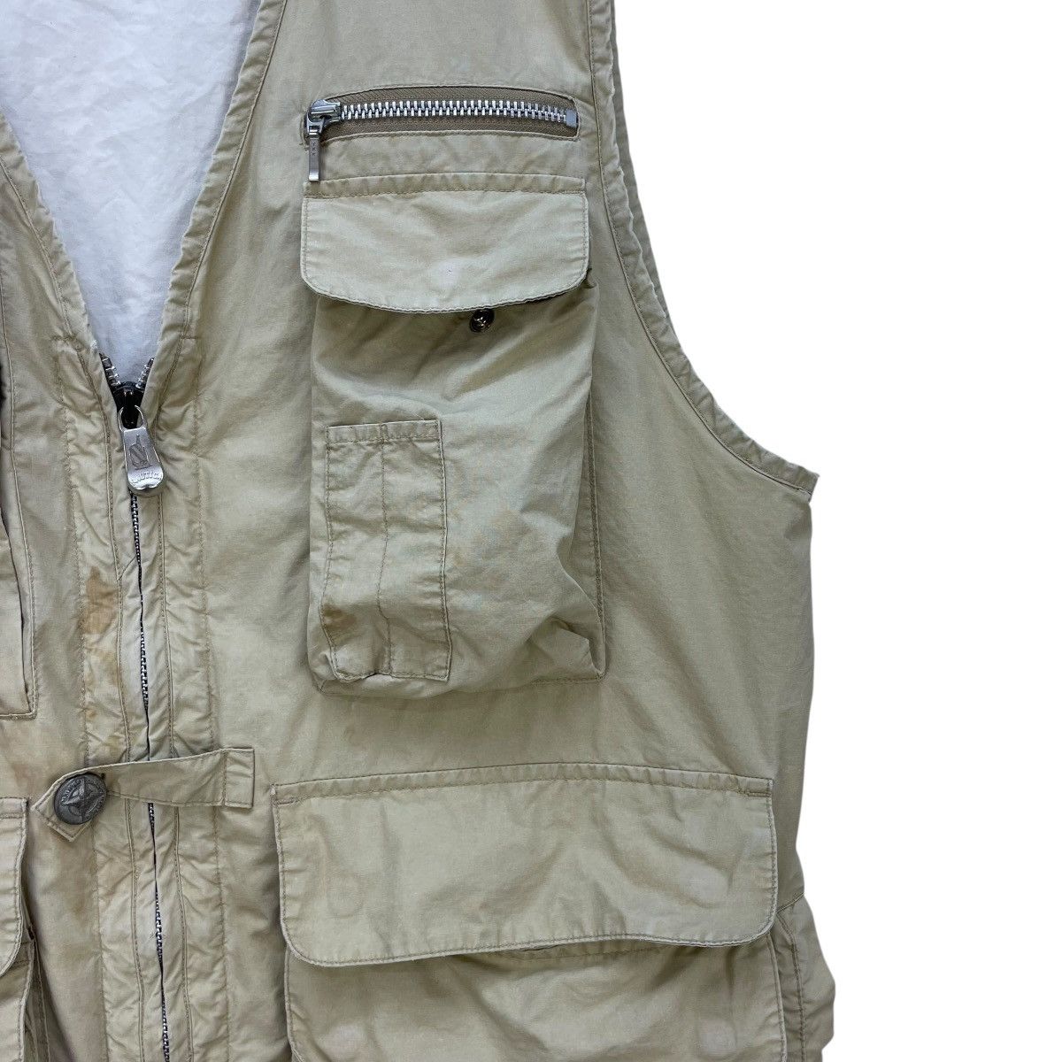 Nautica 💥Vintage Nautica Multi Pocket Tactical Vest Jacket Size US L / EU 52-54 / 3 - 4 Thumbnail