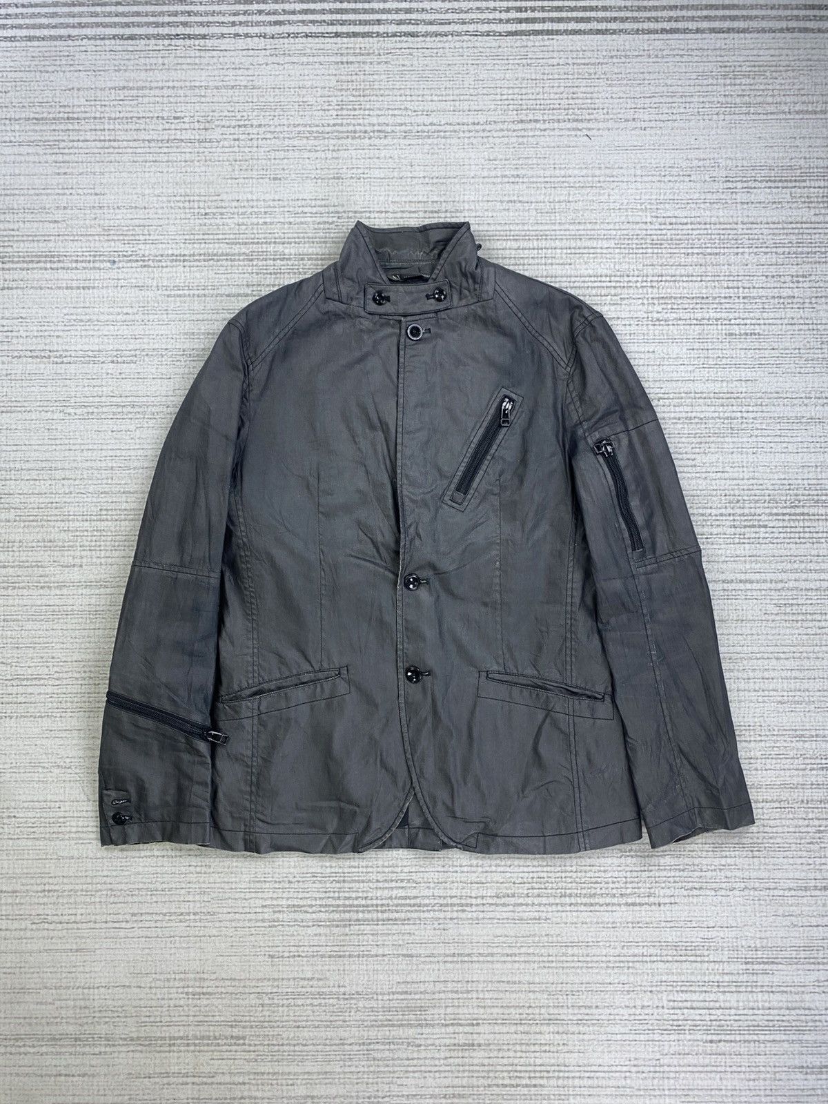 Armani Exchange 🔥Armani Exchange A/X Muktipocket Punk Bondage Jacket Size US M / EU 48-50 / 2 - 1 Thumbnail