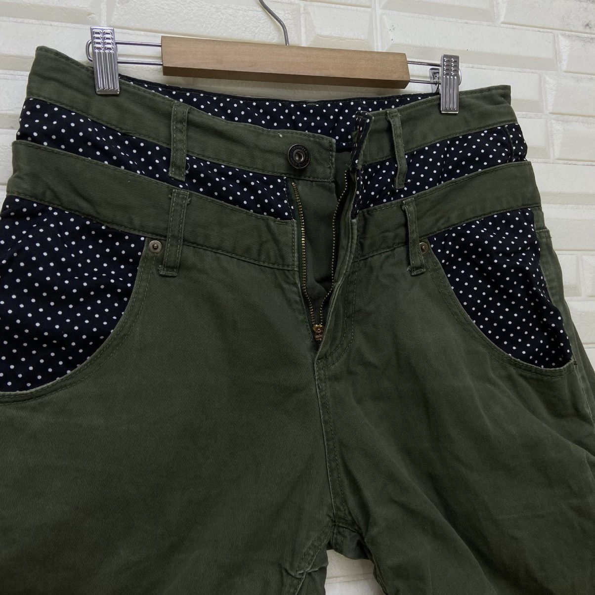 Japanese Brand Japanese Street Fashion Double Waist Hip Hop Pants Size US 30 / EU 46 - 23 Thumbnail