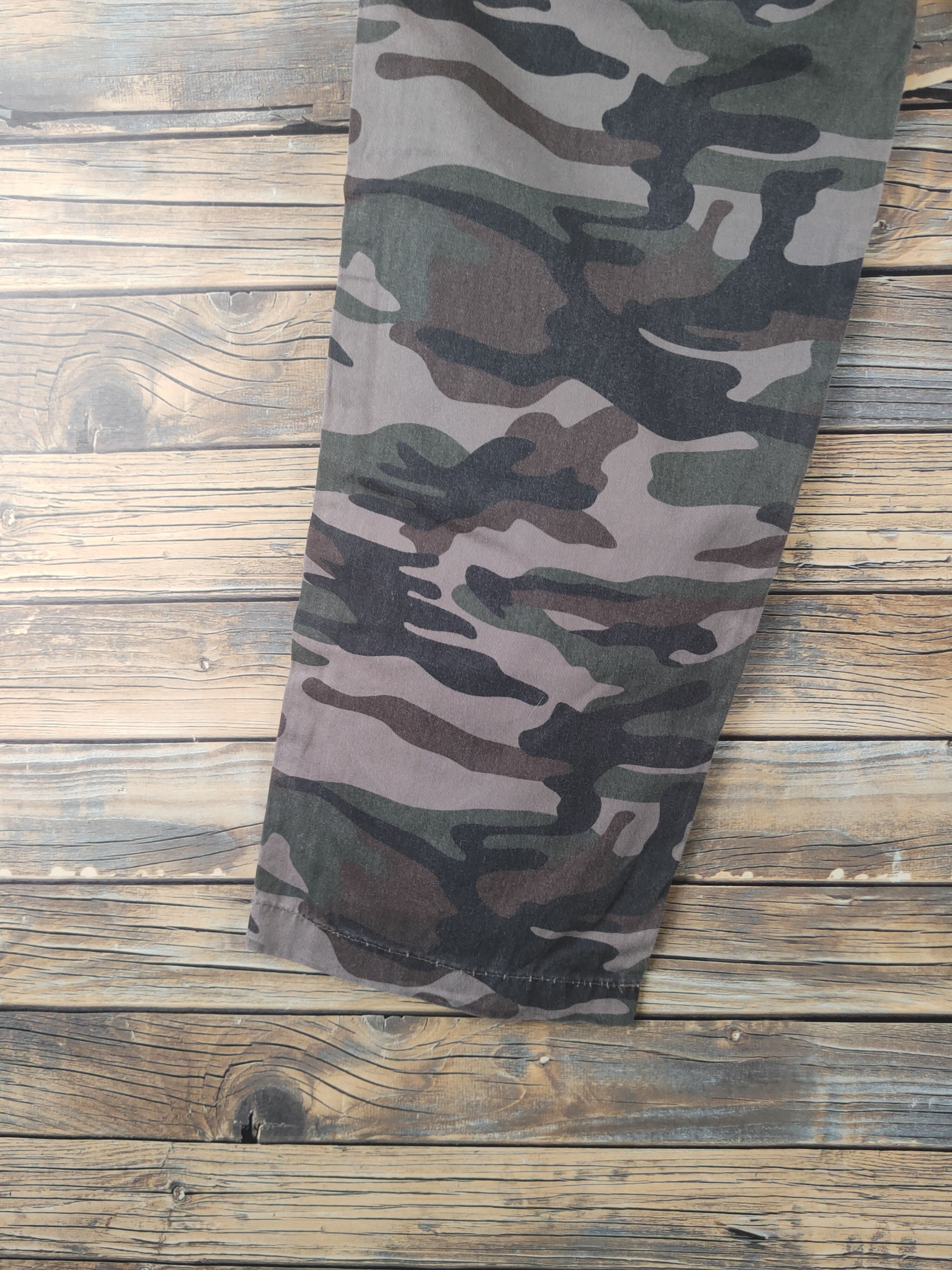 Surplus Research DL Surplus Camouflage Multipocket Cargo Pants #1938 Size US 30 / EU 46 - 9 Thumbnail