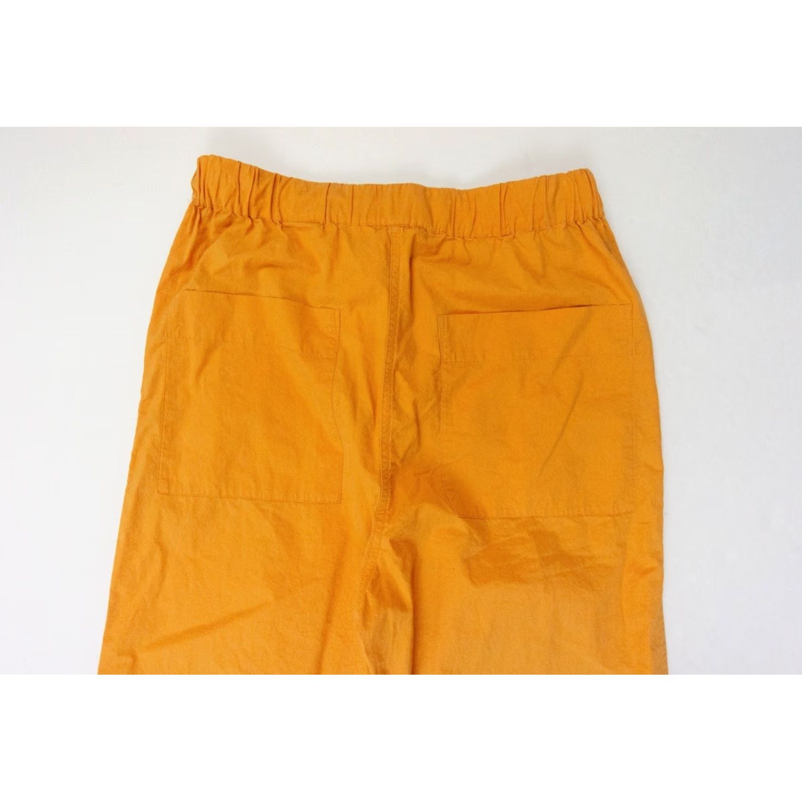 Cos COS Women's Pants Wide-Leg Drawstring Orange 4 Casual Lightweight Cotton Chino Vintage-None Size 27" / US 4 / IT 40 - 6 Thumbnail