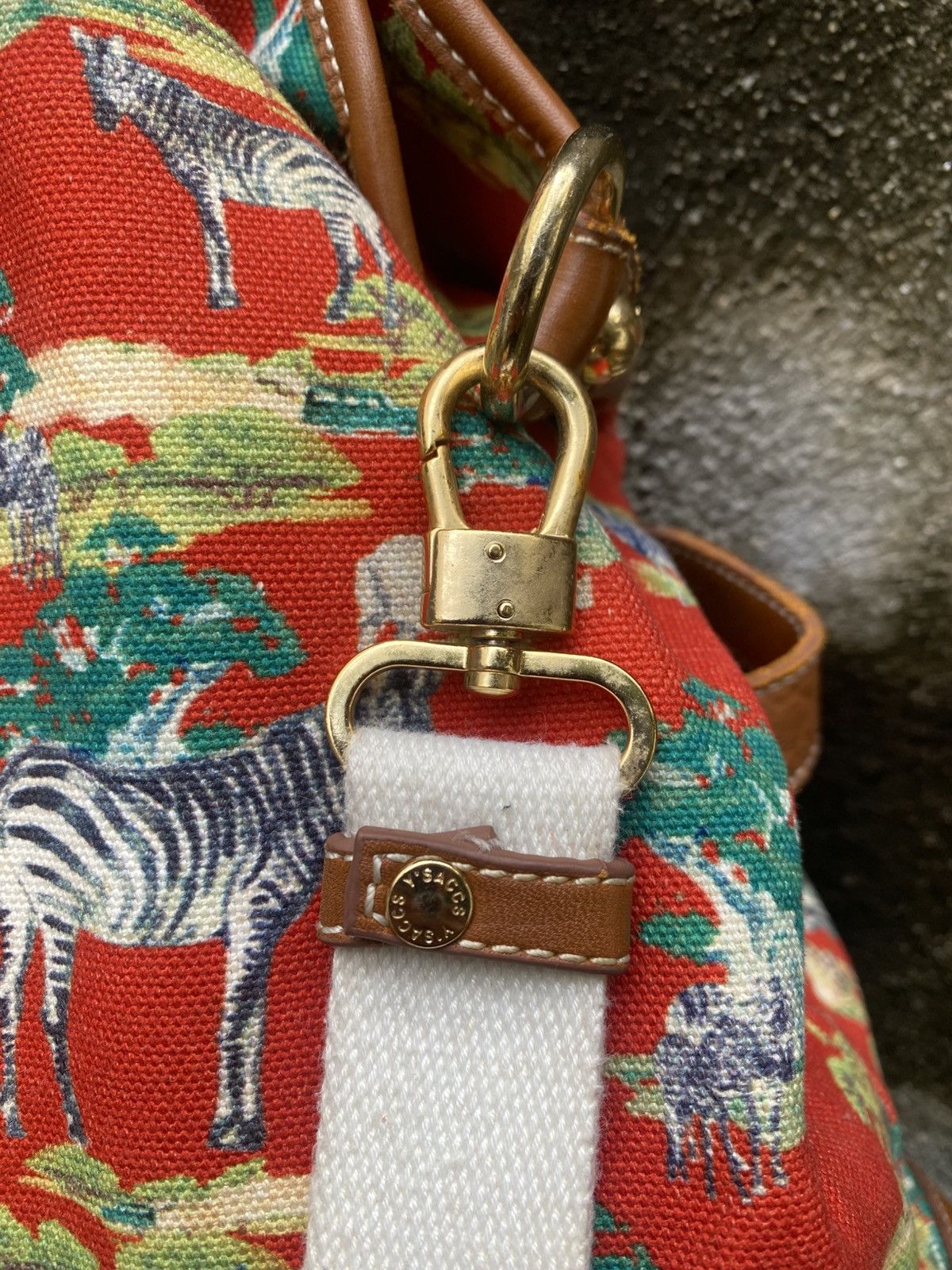 Yohji Yamamoto Yohji Yamamoto Y’saccs Full Print Safari Sling Bag Size ONE SIZE - 4 Thumbnail