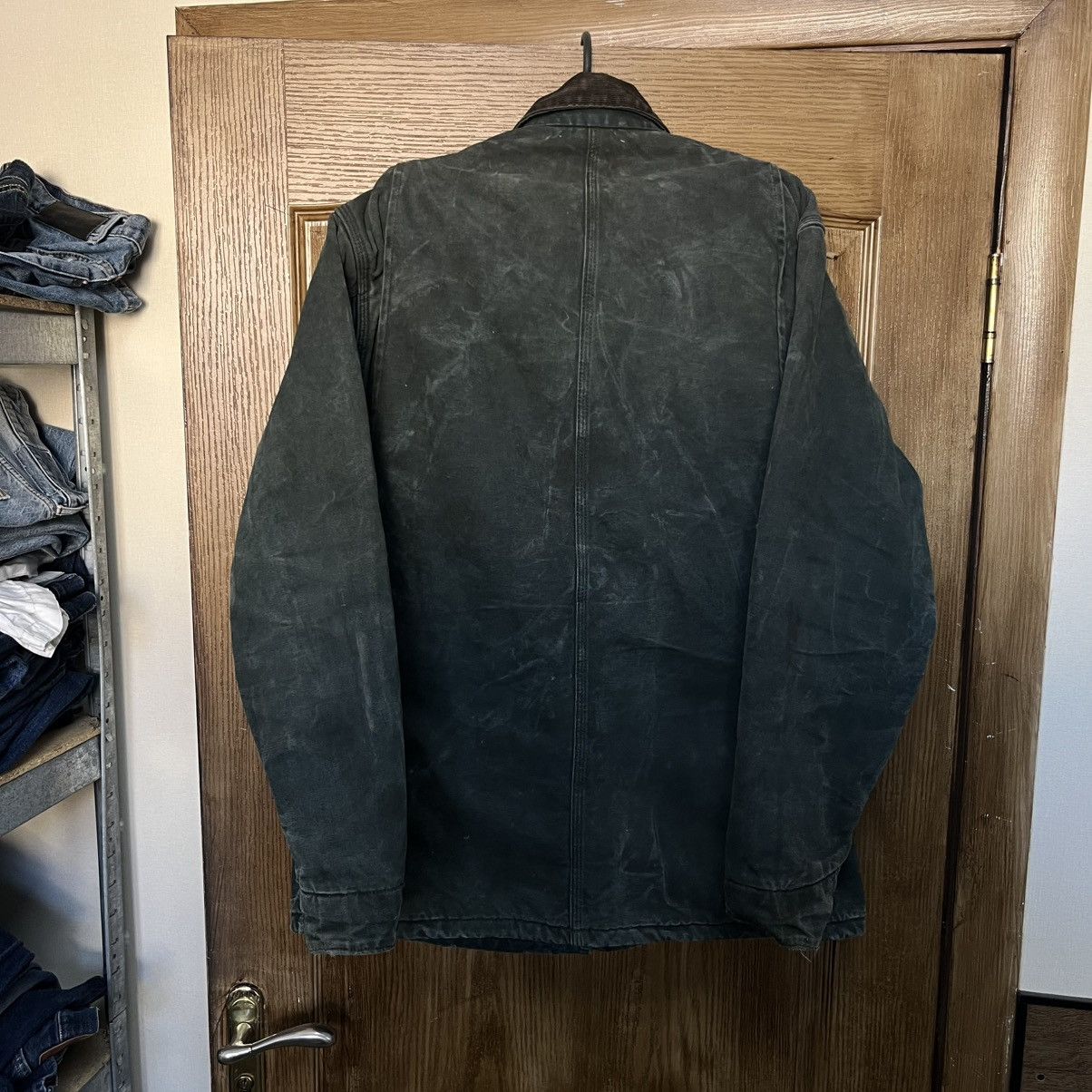 Carhartt Vintage 90s Carhartt Blanket Lined Chore Jacket Faded Size US M / EU 48-50 / 2 - 13 Thumbnail
