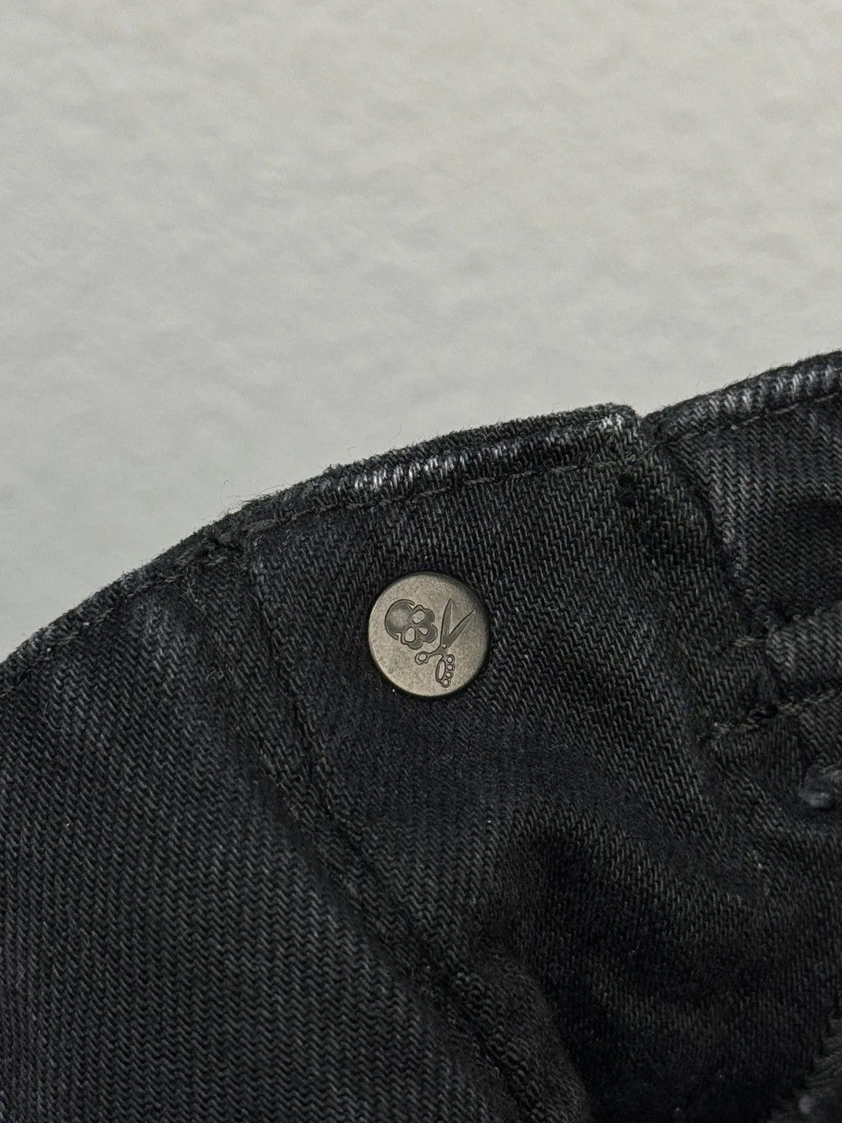 Ben Taverniti Unravel Project BEN TAVERNITI UNRAVEL PROJECT VINTAGE RICK OWENS MOTTO Size US 33 - 12 Thumbnail