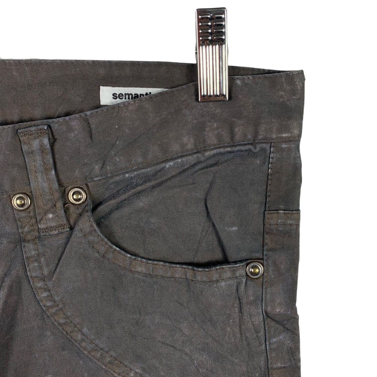 Japanese Brand × semanticdesign SEMANTIC DESIGN flare pants Size US 33 - 11 Thumbnail