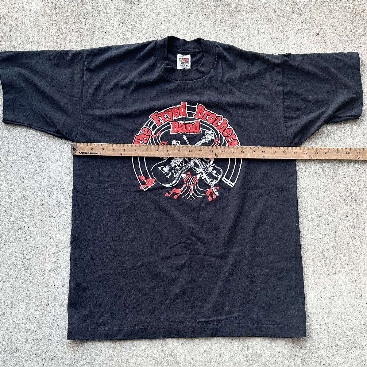 Band Tees Vintage The Fryed Brothers Band T Shirt 90s Single Stitch Size US L / EU 52-54 / 3 - 4 Thumbnail
