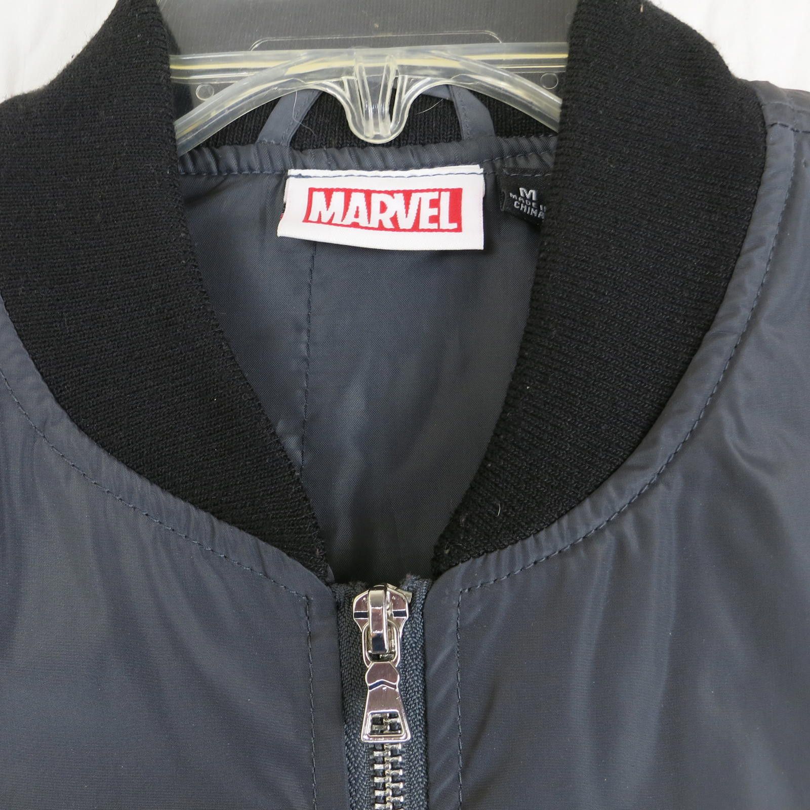 Marvel Comics Marvel Punisher Gray Bomber Jacket Men's Medium Size US M / EU 48-50 / 2 - 5 Thumbnail