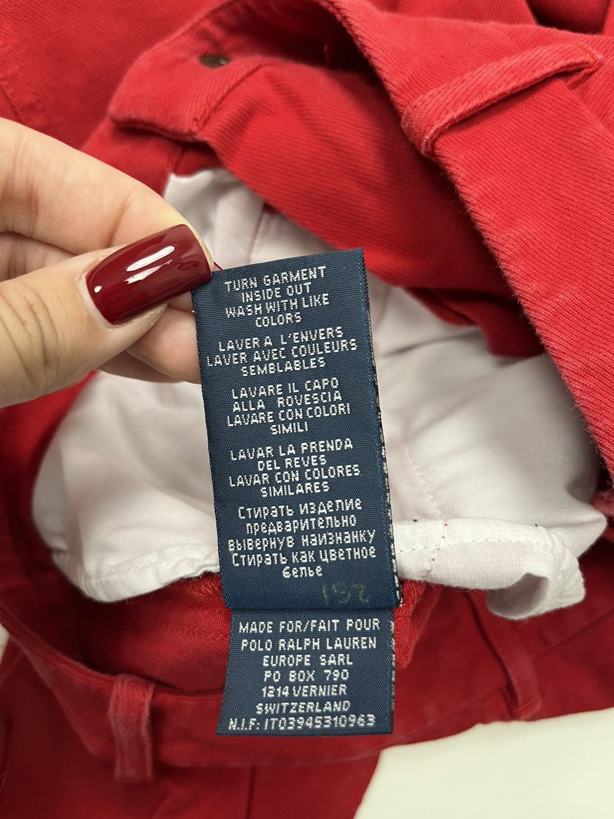 Ralph Lauren Ralph Lauren pants red vintage horse velvet rider Size 26" / US 2 / IT 38 - 8 Thumbnail
