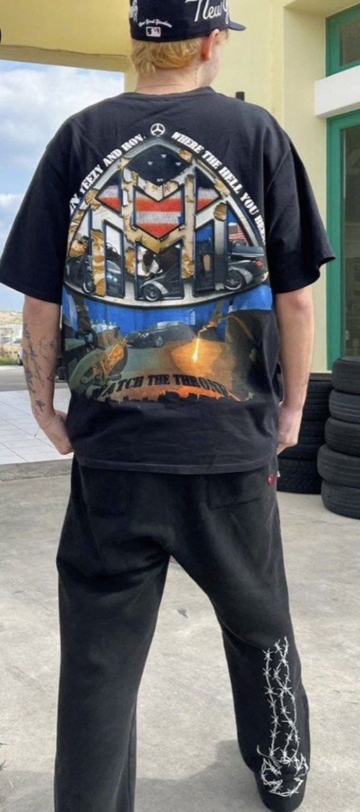 Marino Morwood × NASCAR × Vintage Casper Masi Maybach T-shirt Size US M / EU 48-50 / 2 - 5 Thumbnail