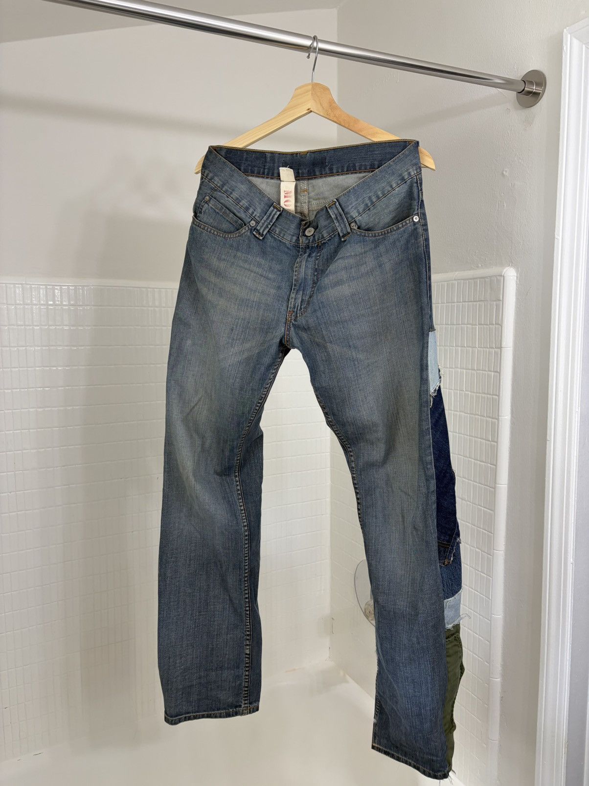 Other Modified- Japanese reworked denim jeans (denim patchwork) Size US 32 / EU 48 - 1 Thumbnail