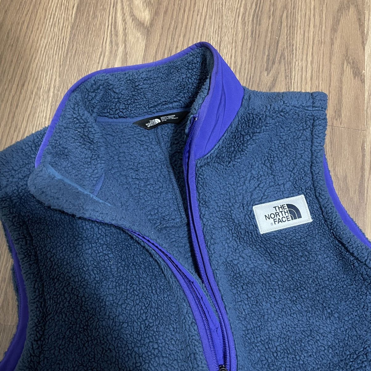 The North Face North Face Vest Mens Campshire Sherpa Fleece M blue purple Size US M / EU 48-50 / 2 - 4 Thumbnail