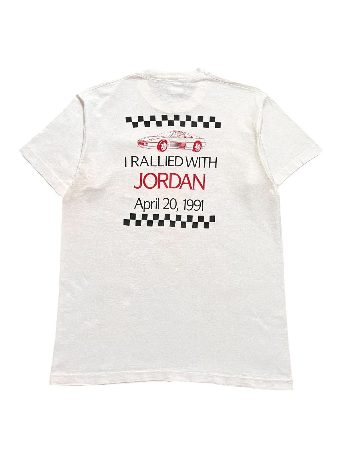 Vintage 1990s I Rallied With Jordan Size US XL / EU 56 / 4 - 2 Thumbnail