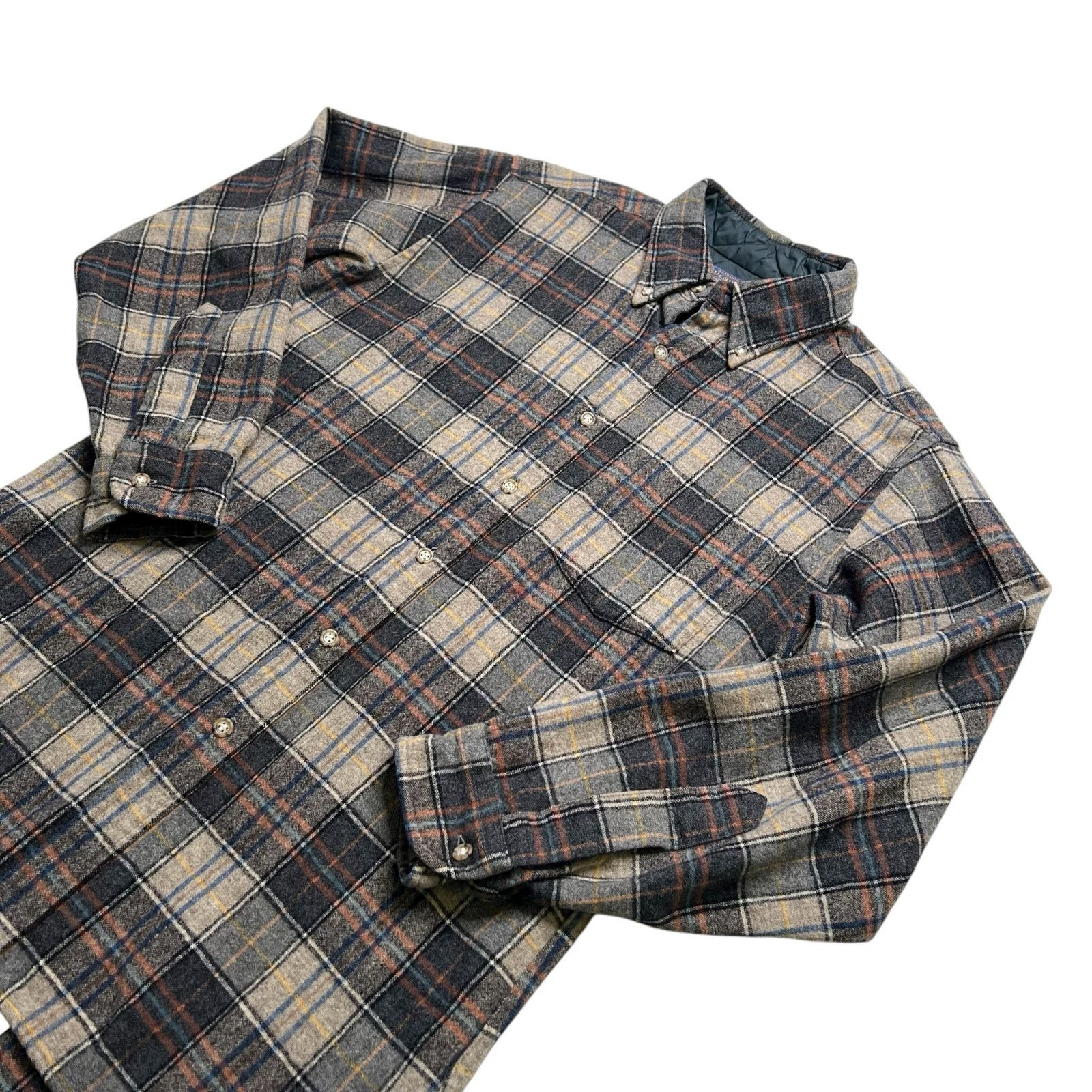 Pendleton Vintage Pendleton Quilted Wool Shirt Jacket Plaid M USA 80s Size US M / EU 48-50 / 2 - 2 Thumbnail