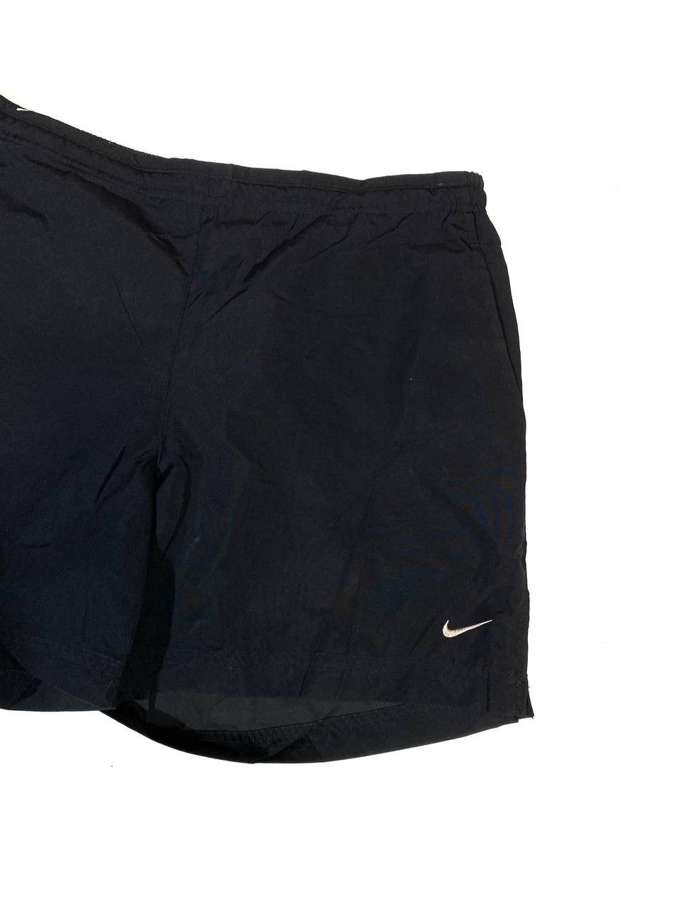 Nike × Vintage Nike Vintage Y2K Full Black Shorts Size US 33 - 5 Thumbnail