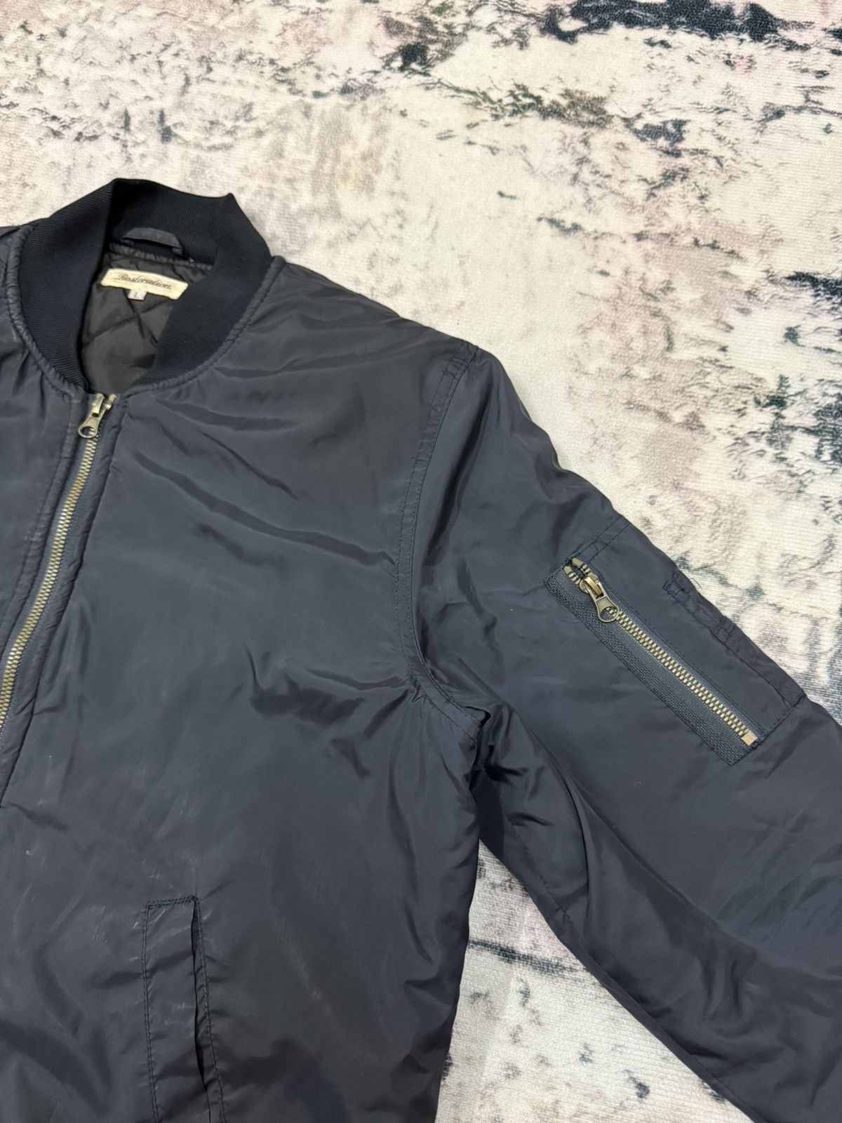 Japanese Brand × Restoration × Vintage RESTORATION BOMBER JACKET Size US S / EU 44-46 / 1 - 5 Thumbnail