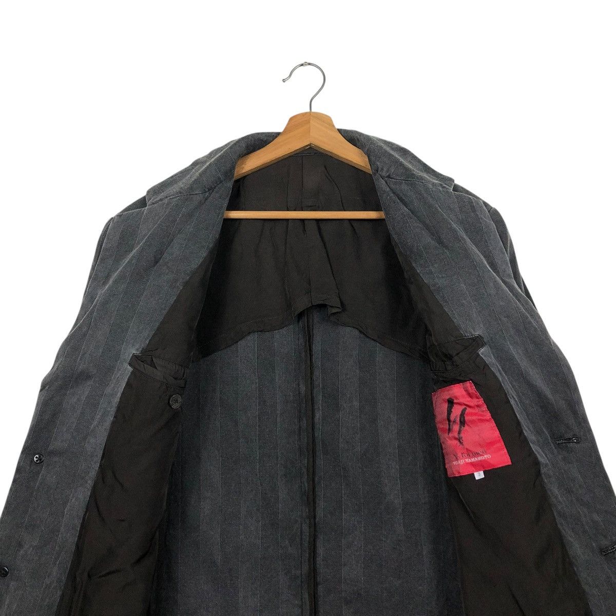 Yohji Yamamoto 🔥VINTAGE HICKORY CHORE WORKER JACKET Y’S FOR MEN STRIPED Size US M / EU 48-50 / 2 - 16 Thumbnail