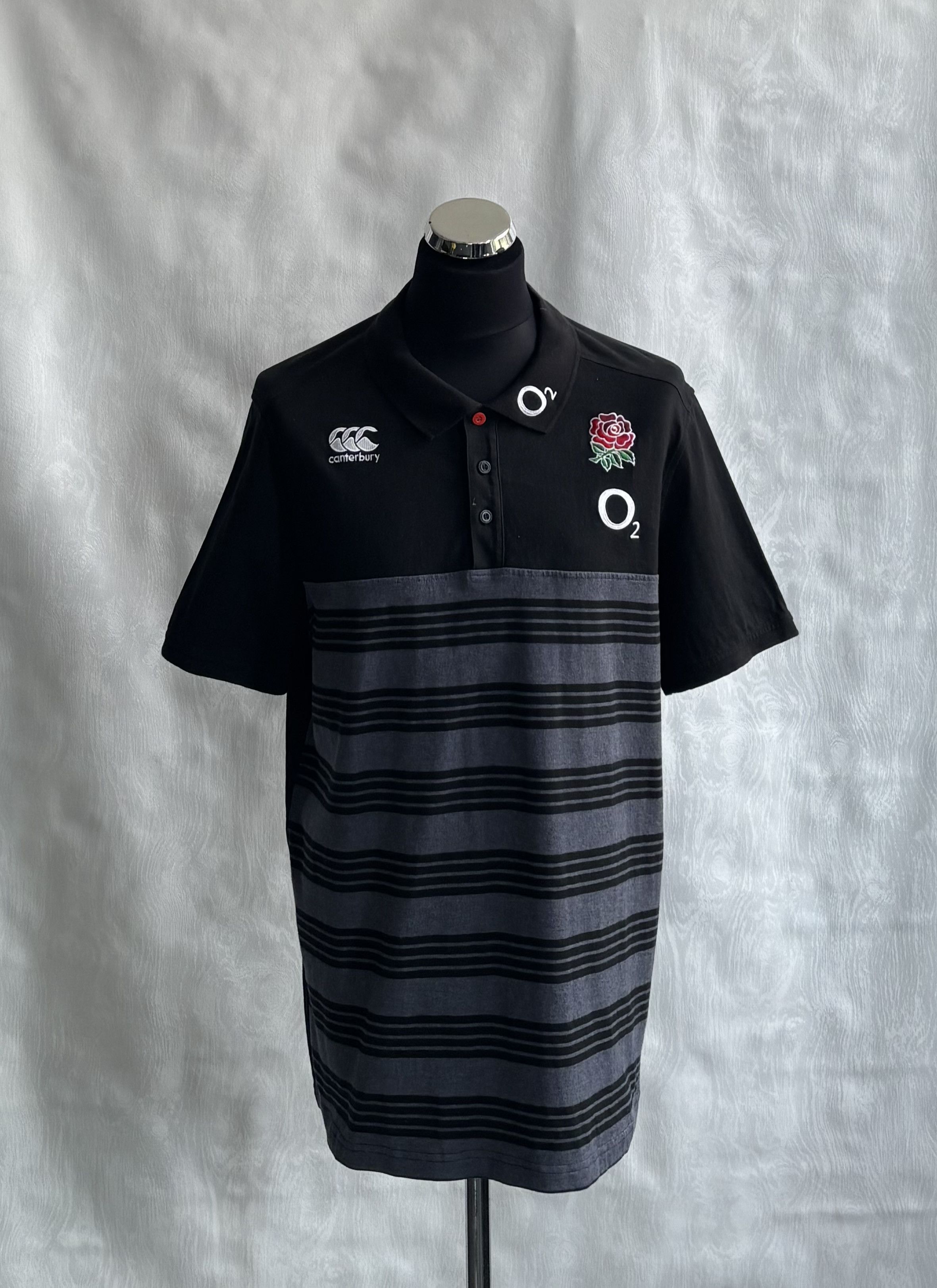 Canterbury of New Zealand England Rugby Canterbury o2 Polo size 2XL fit XL Size US XL / EU 56 / 4 - 1 Thumbnail
