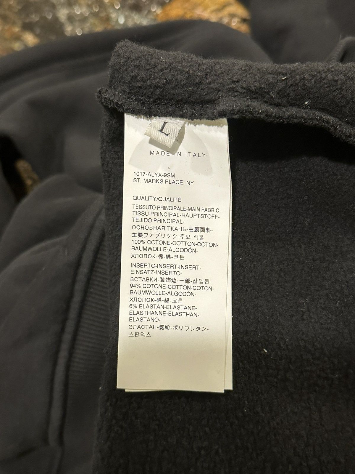 1017 ALYX 9SM 1017 Alyx 9SM Visual Logo Black Hoodie Size US L / EU 52-54 / 3 - 11 Thumbnail