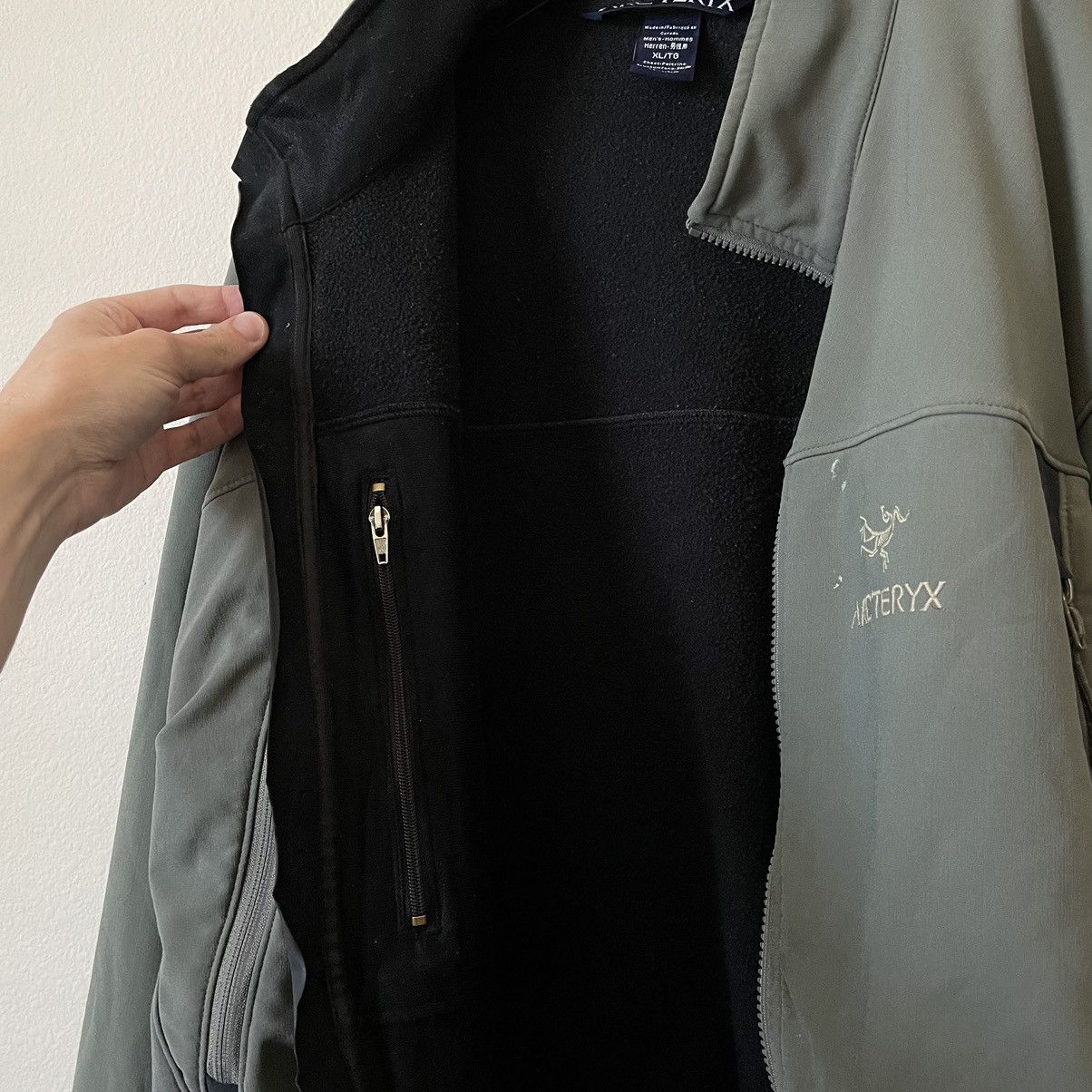 Arc'teryx × Vintage Vintage Arc’Teryx Gamma Polartec Softshell Full Zip Jacket Size US XL / EU 56 / 4 - 8 Thumbnail