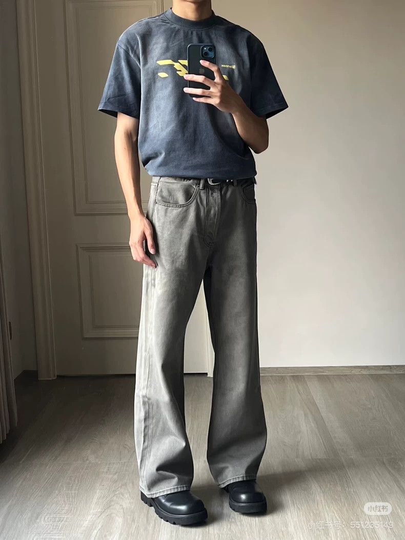 Acne Studios acne studios Washed grey jeans Size US 27 - 1 Thumbnail