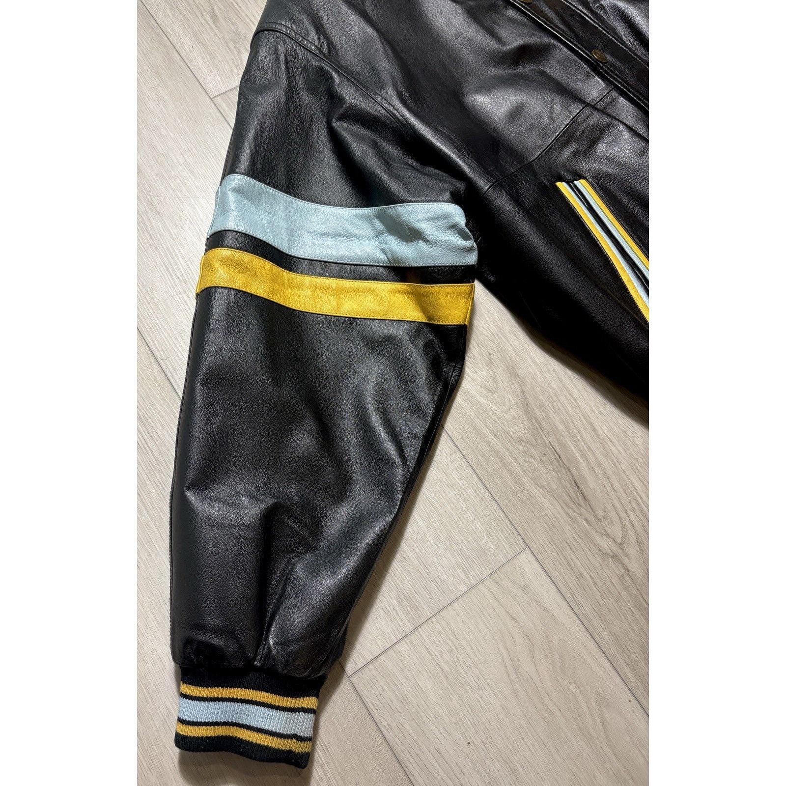 Other Big Daddy Leather Varsity Jacket Oversized Y2K Men’s 3XL Size US XXL / EU 58 / 5 - 12 Thumbnail