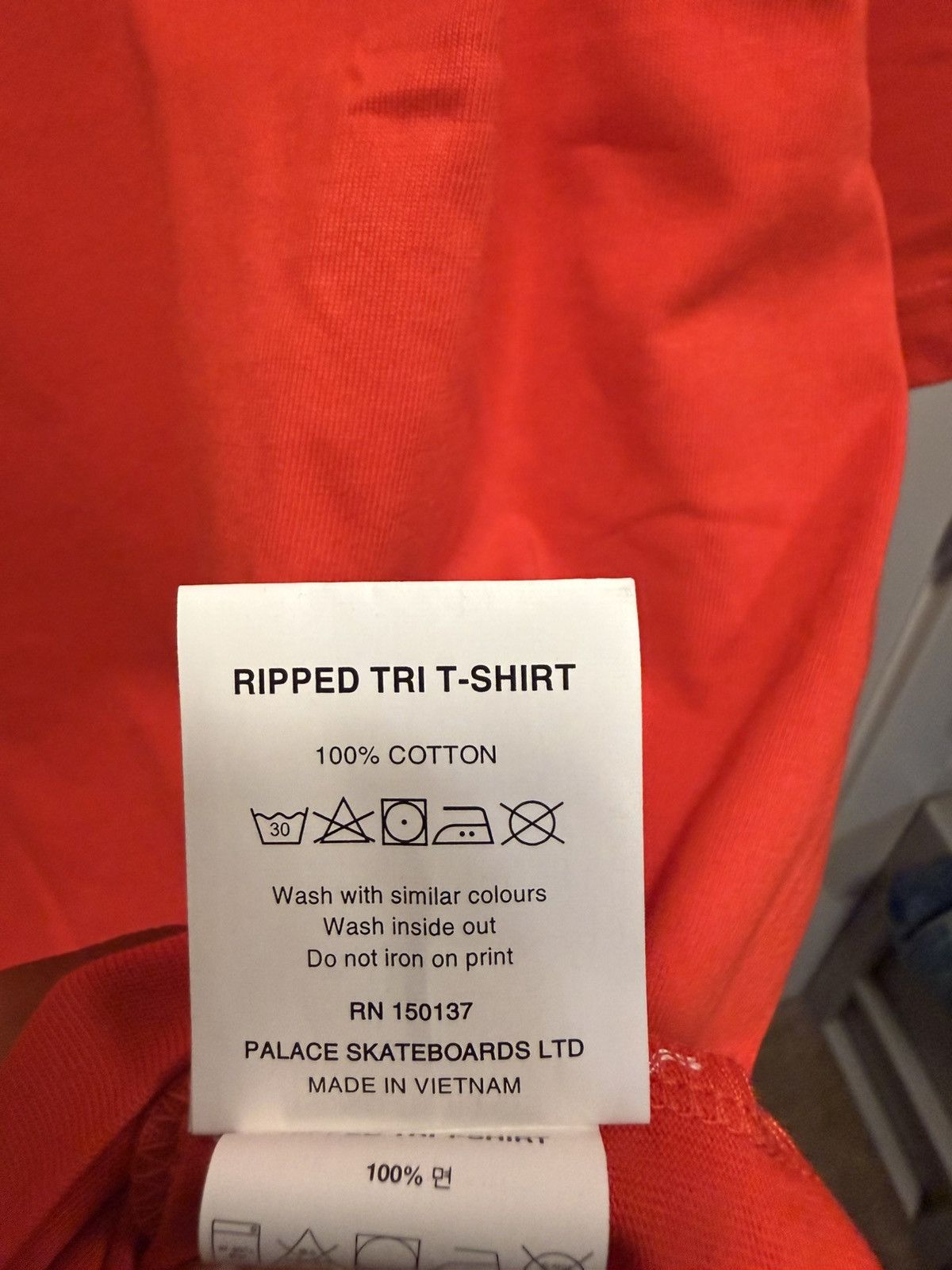 Palace PALACE RIPPED TRI T-SHIRT Size US XL / EU 56 / 4 - 5 Thumbnail
