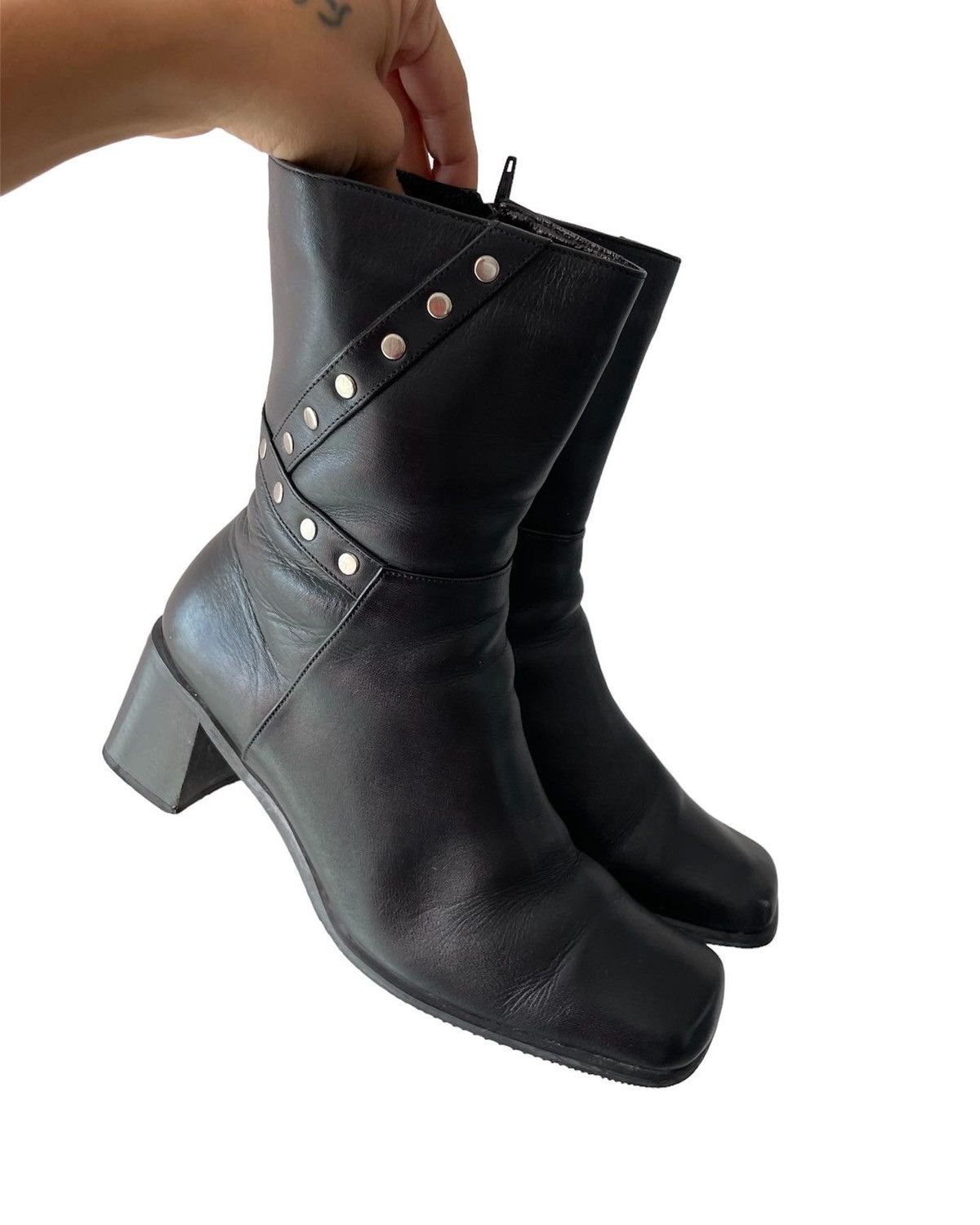 Vintage Vintage leather boots Size US 7.5 / IT 37.5 - 1 Thumbnail