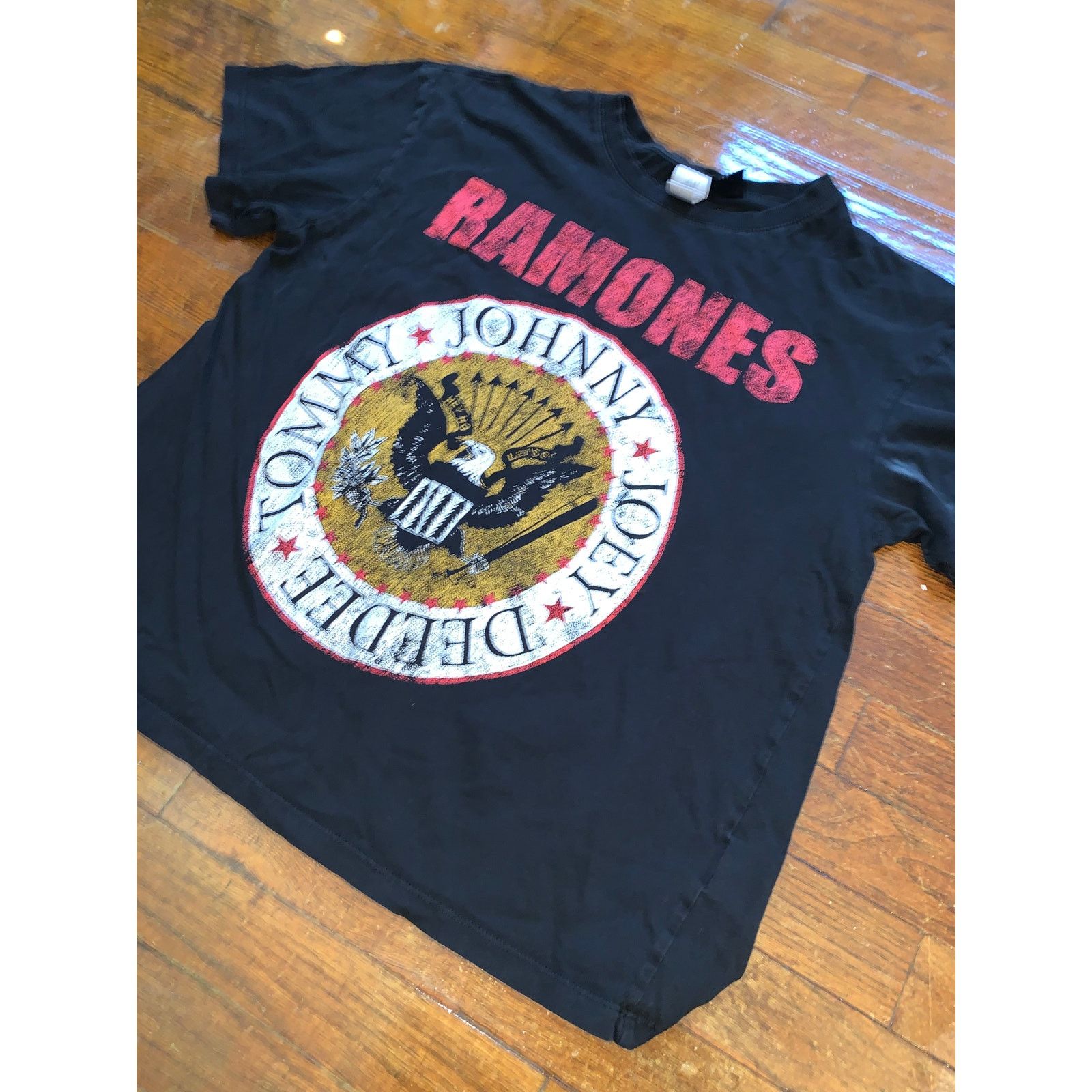 Band Tees × Other Ramones Band T Shirt Medium H&M Punk Rock Logo Tee Black Size US M / EU 48-50 / 2 - 2 Thumbnail