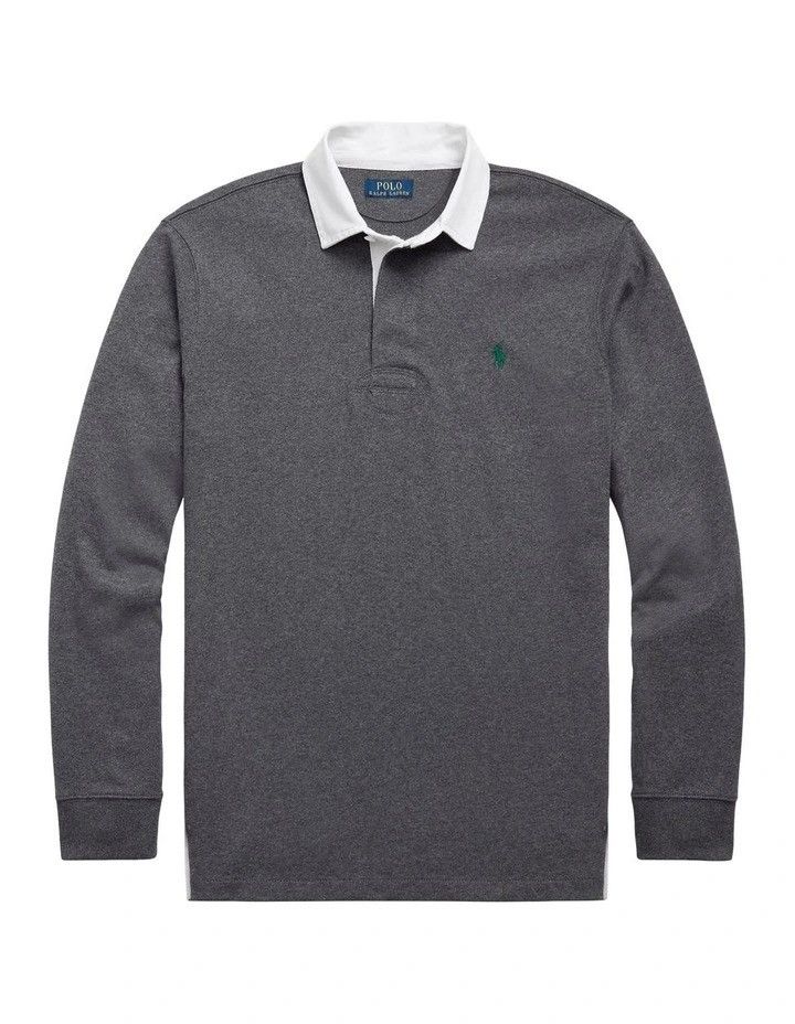 Polo Ralph Lauren 🏉🇺🇸 Polo Ralph Lauren The Iconic Rugby Shirt Long Sleeve Size US M / EU 48-50 / 2 - 5 Thumbnail