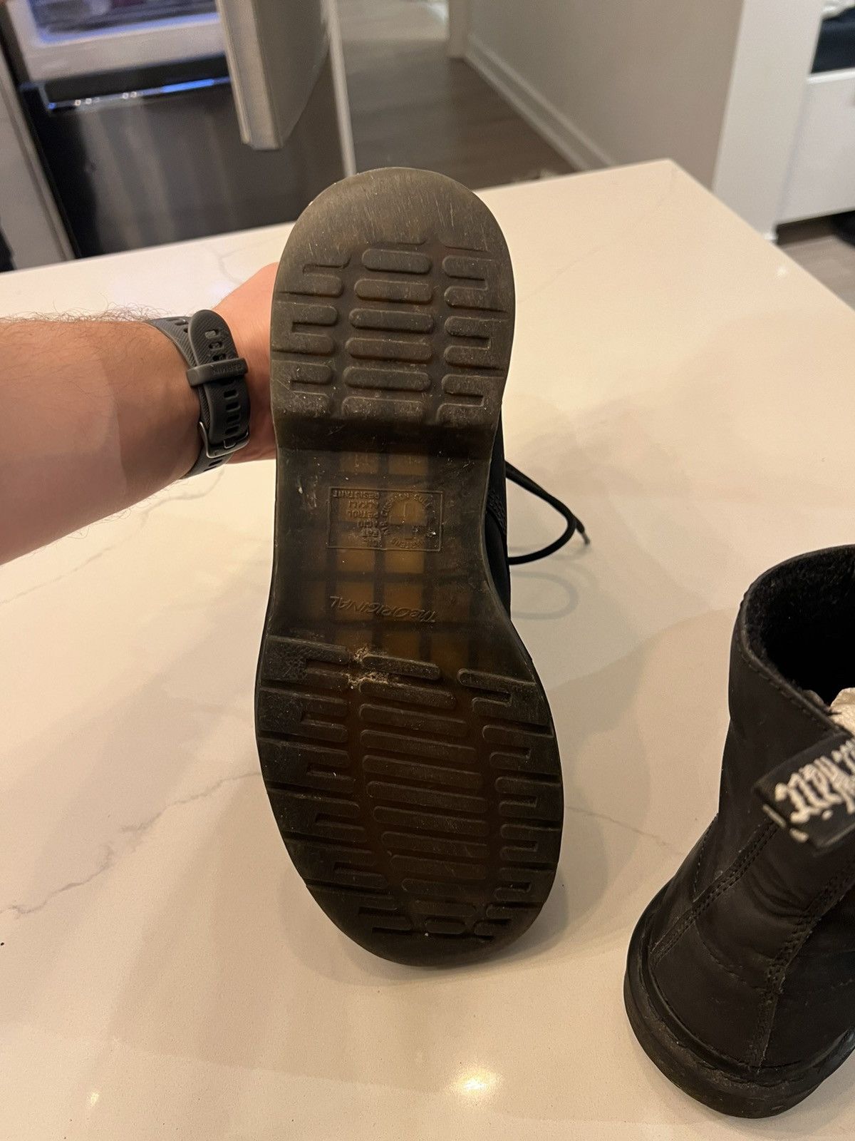 Dr. Martens Dr.Martens Boots All Black Size US 11 / EU 44 - 7 Thumbnail