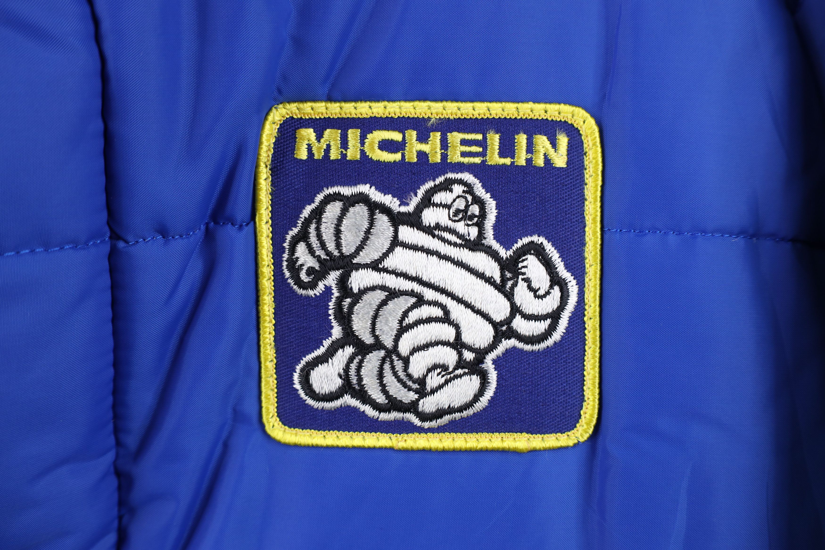 Vintage Vintage 70s Michelin Man Tires Full Zip Puffer Jacket Size US L / EU 52-54 / 3 - 4 Thumbnail