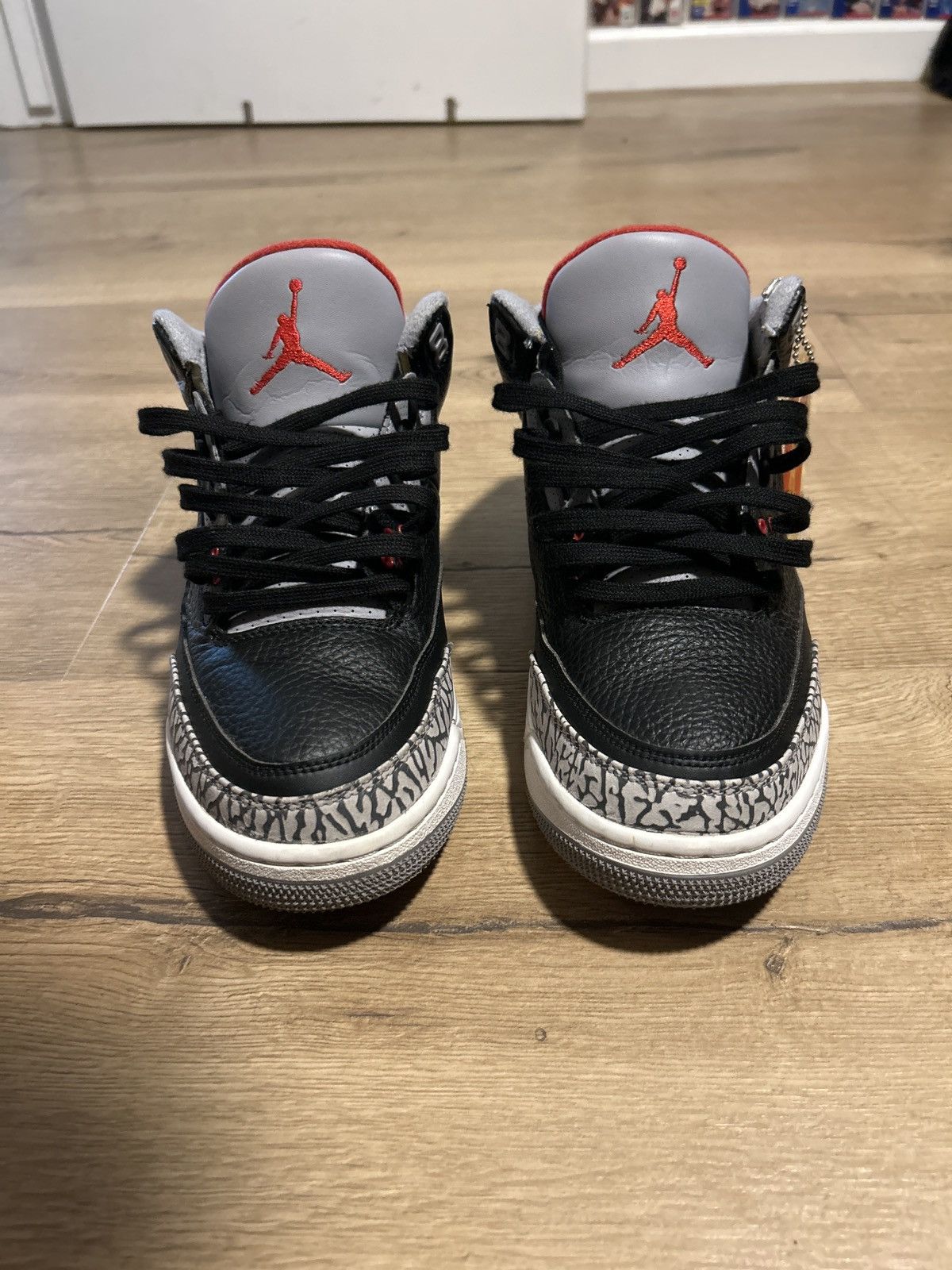 Jordan Brand Air Jordan 3 Retro OG 'Black Cement' 2018 Size US 10.5 / EU 43-44 - 3 Thumbnail