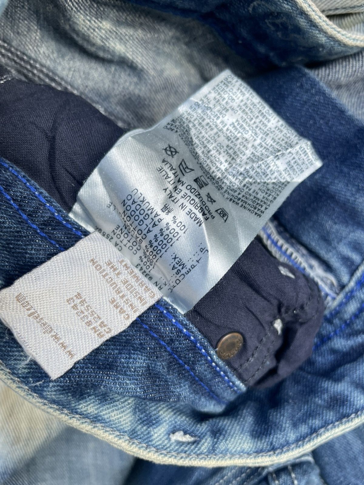 Diesel Vintage Bleached Diesel Krooley Slim Size US 34 / EU 50 - 18 Thumbnail