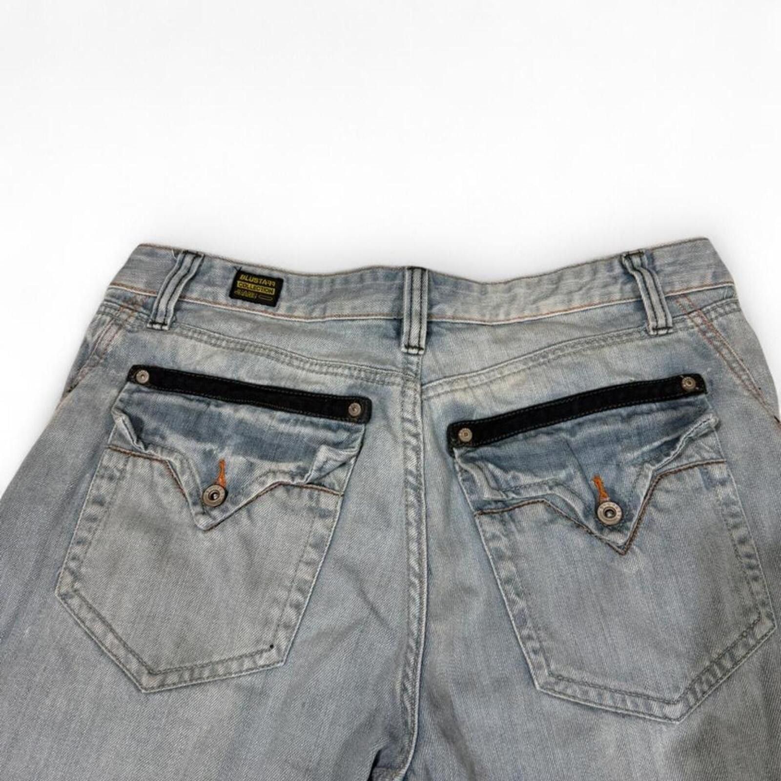 Other Y2K style Blustaff straight fit flap pockets denim jeans Size US 32 / EU 48 - 4 Thumbnail