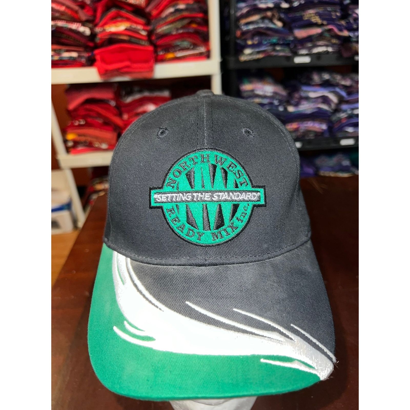 Northwest Territory Northwest Hat Ready Mix Black Green Design Cap Headwear Size ONE SIZE - 2 Thumbnail